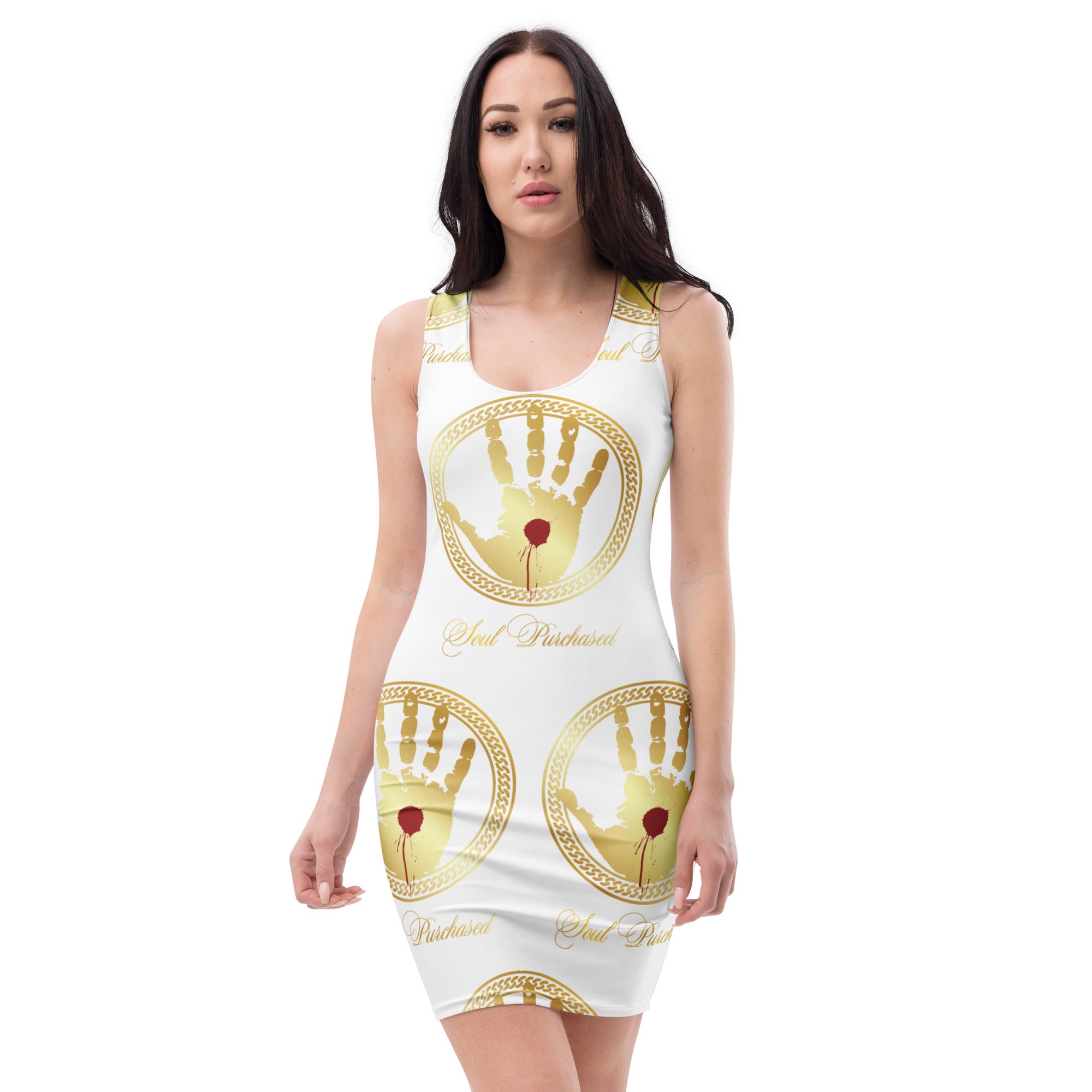 Soul PurchasedTM Gracefully Fitted Body-Con Dress