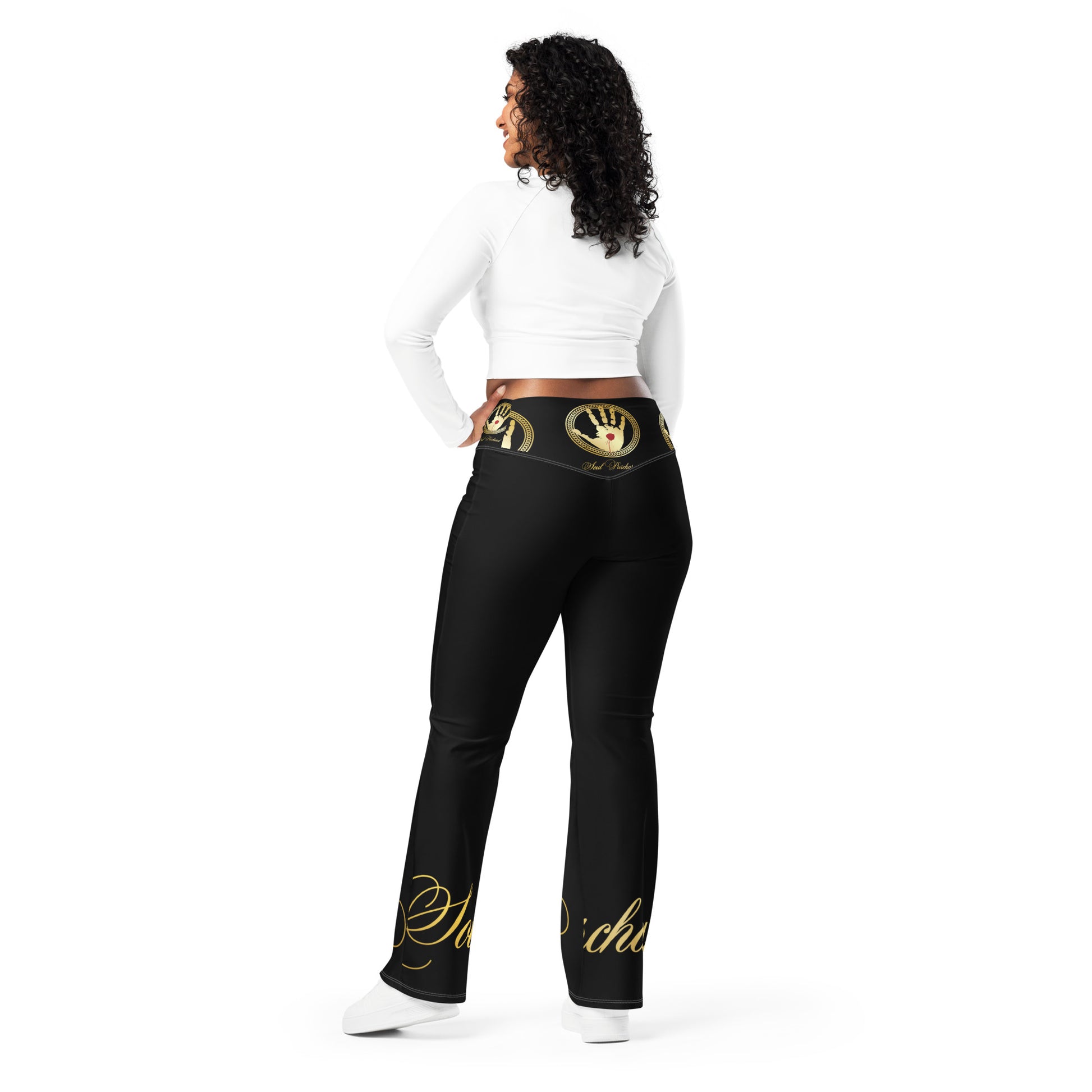 SoulPurchasedTM Flare leggings confident style