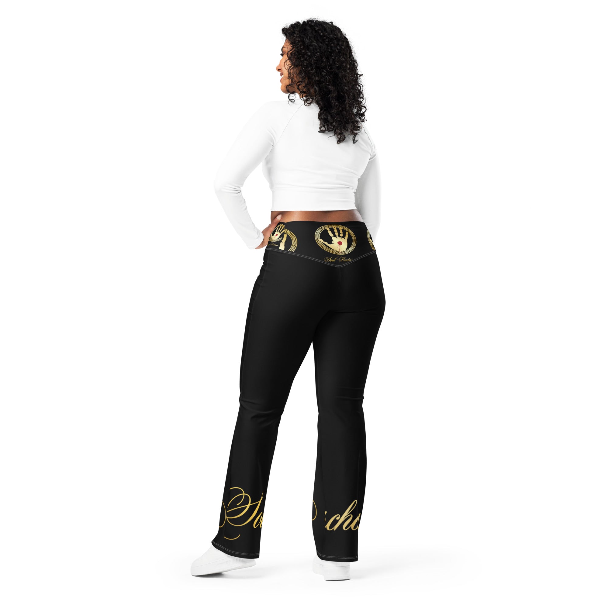 SoulPurchasedTM Flare leggings confident style
