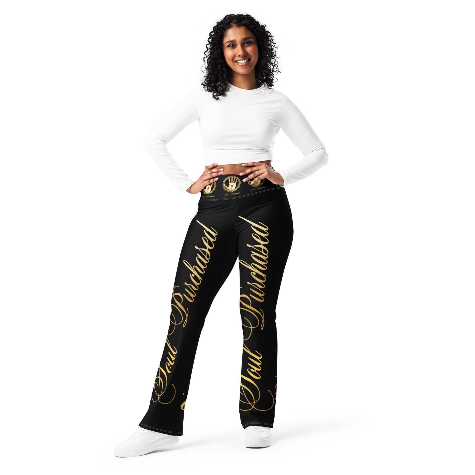 SoulPurchasedTM Flare leggings confident style