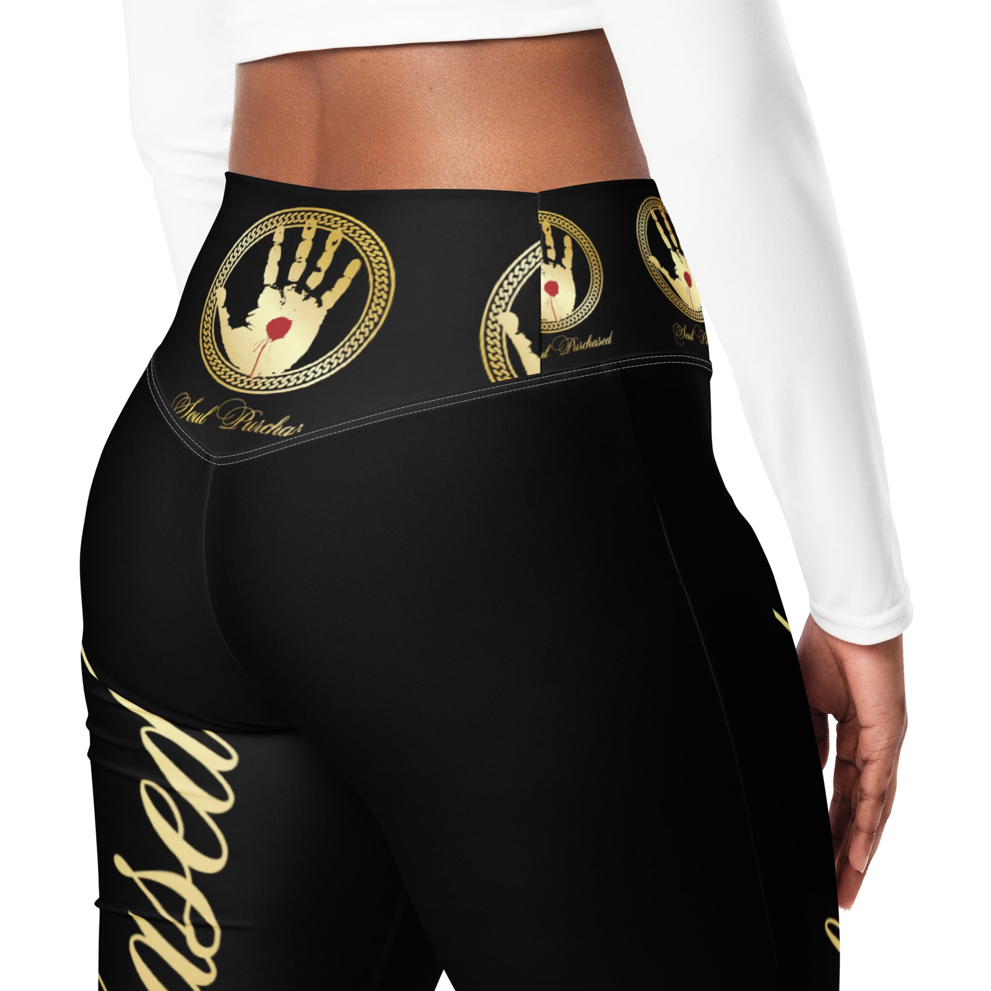 SoulPurchasedTM Flare leggings confident style