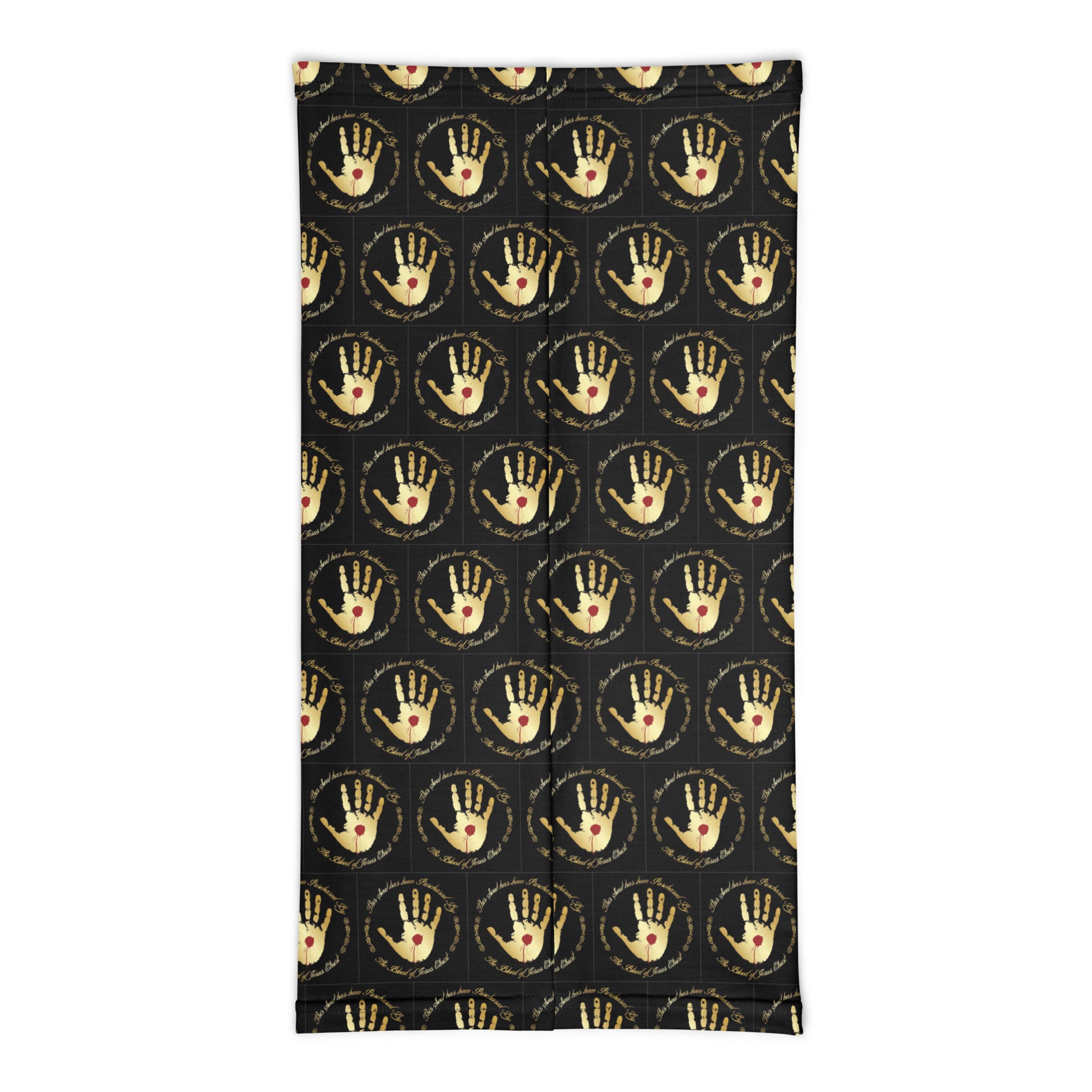 Soul Purchased Neck Gaiter Jesus Christ Nail
