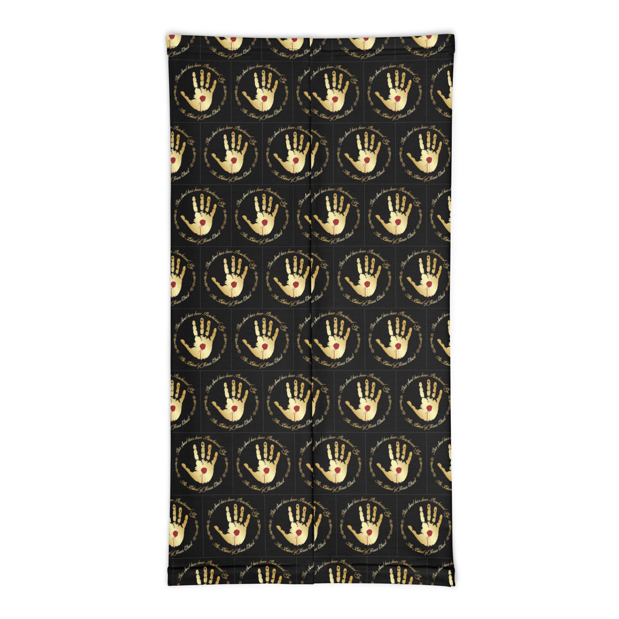 Soul Purchased Neck Gaiter Jesus Christ Nail