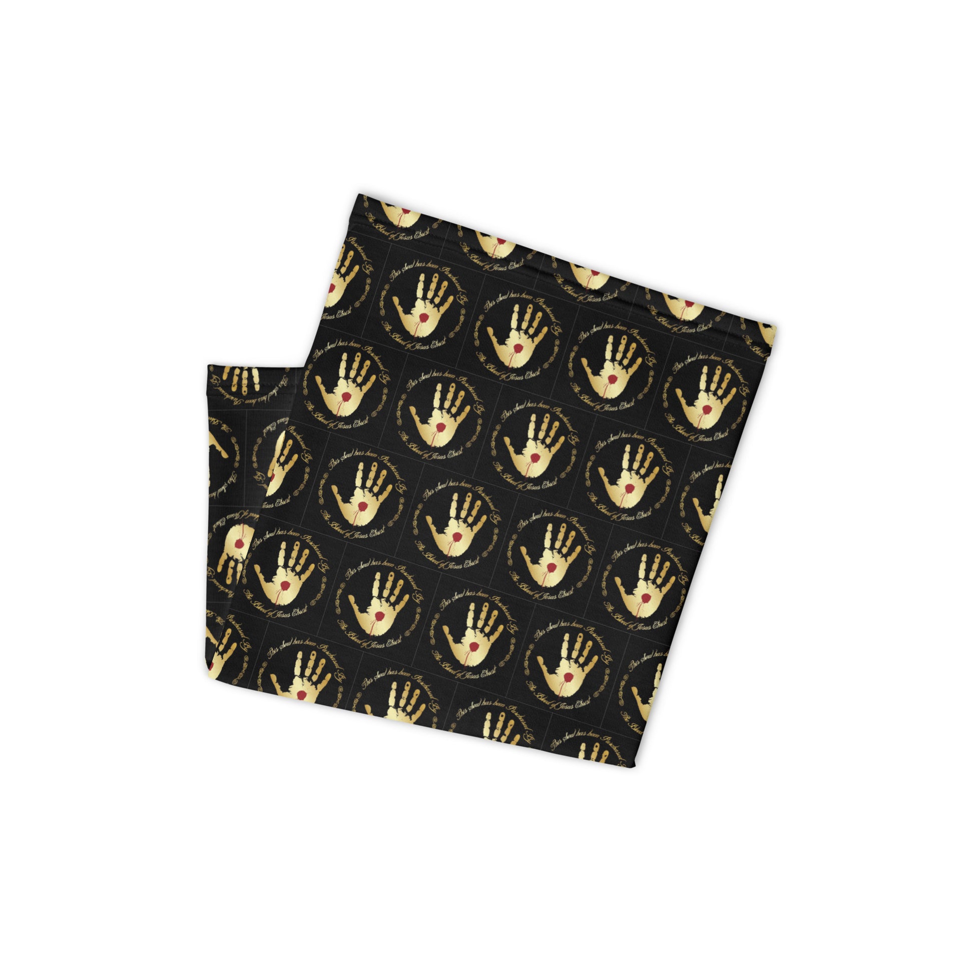 Soul Purchased Neck Gaiter Jesus Christ Nail