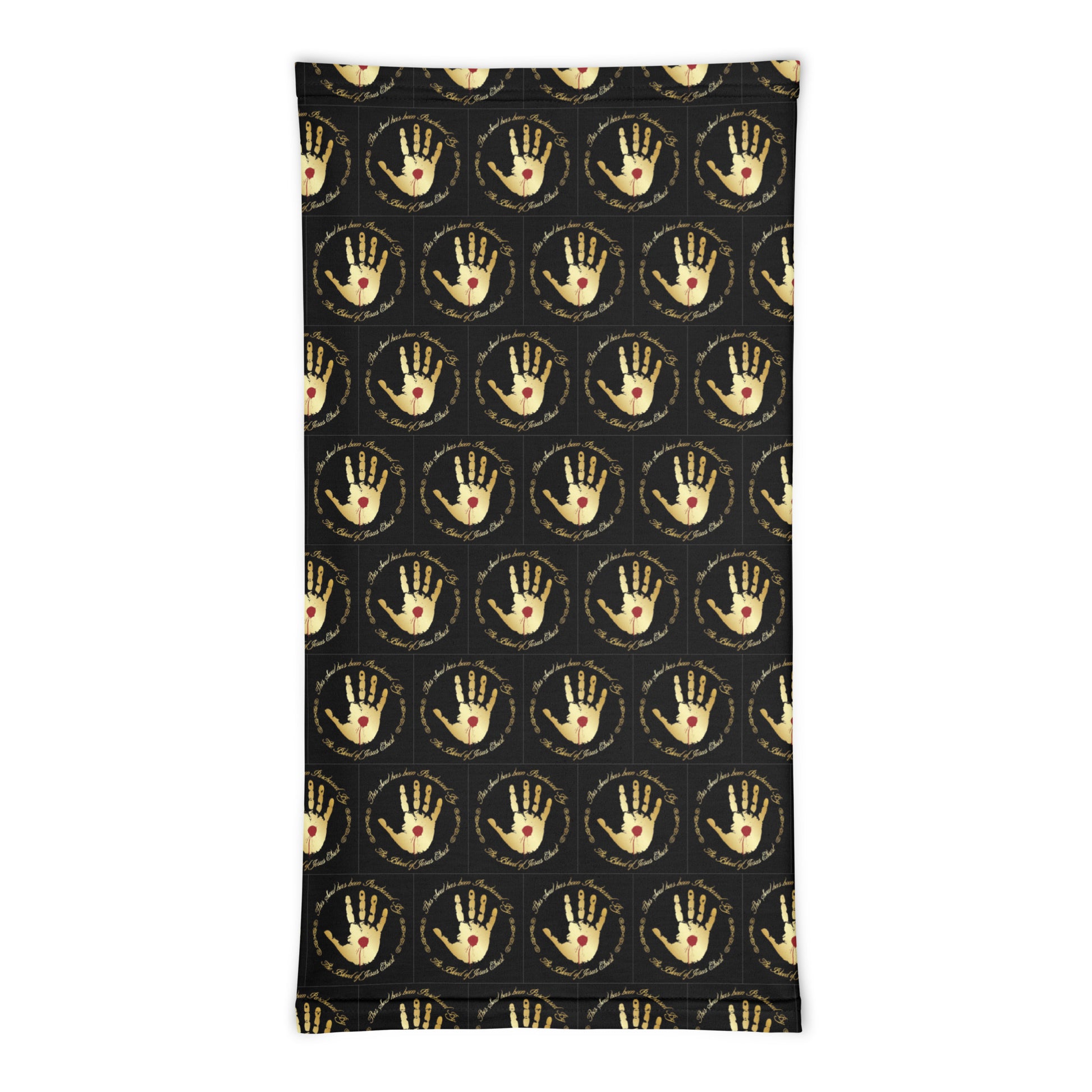 Soul Purchased Neck Gaiter Jesus Christ Nail