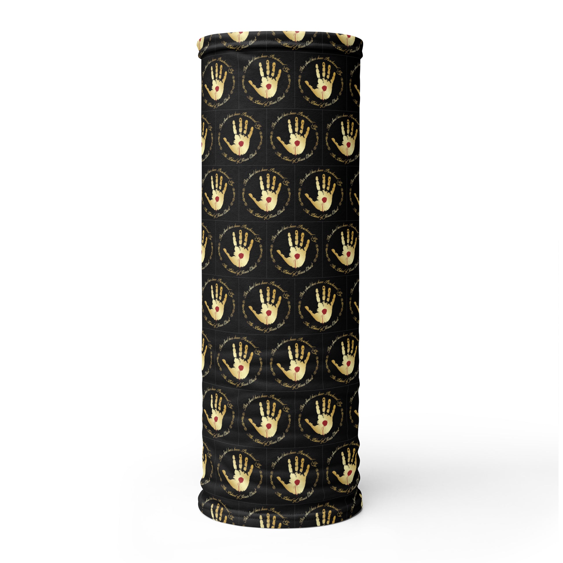 Soul Purchased Neck Gaiter Jesus Christ Nail