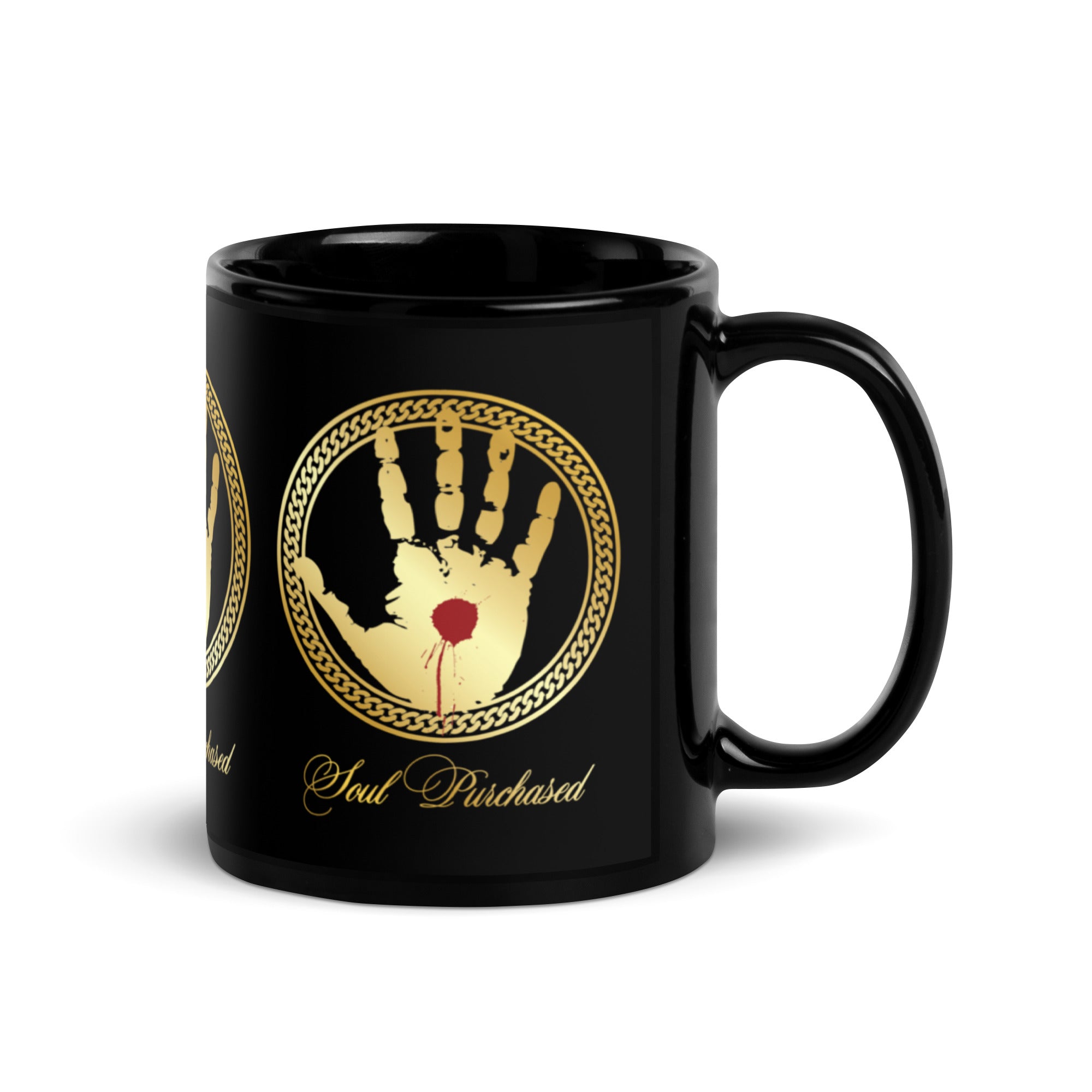 Soul Purchased Black Coffee Mug