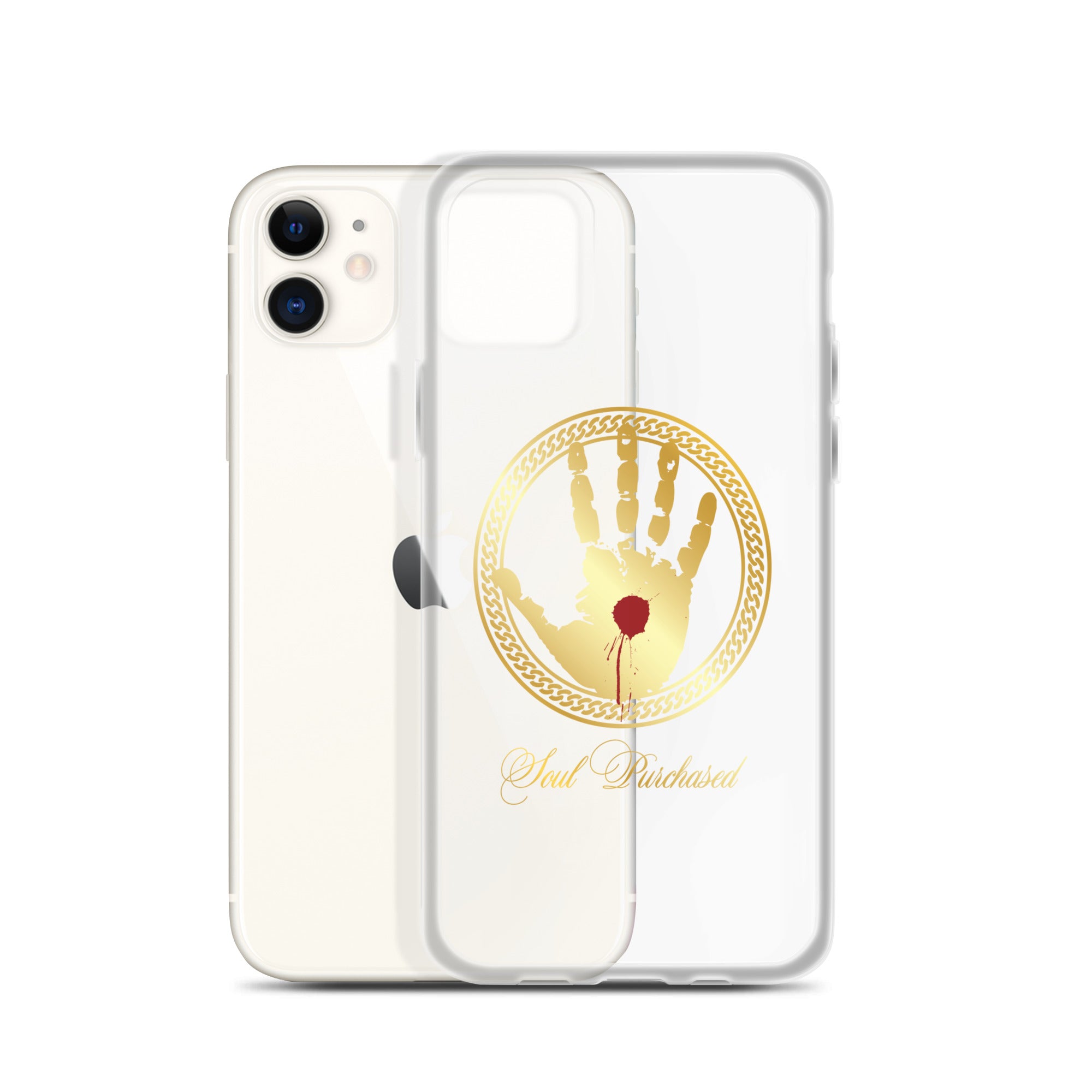 Soul Purchased Crystal Clear iPhone Case