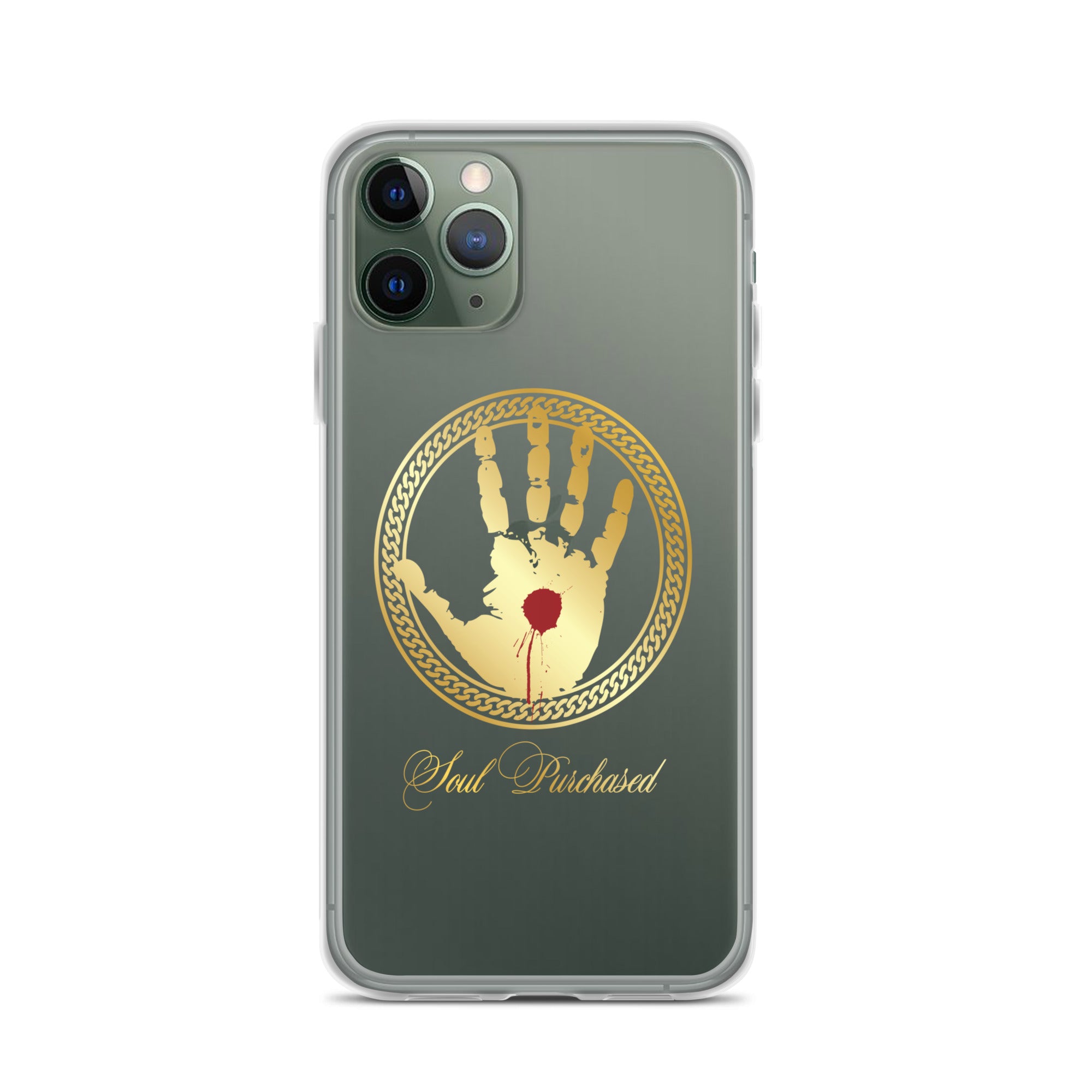 Soul Purchased Crystal Clear iPhone Case