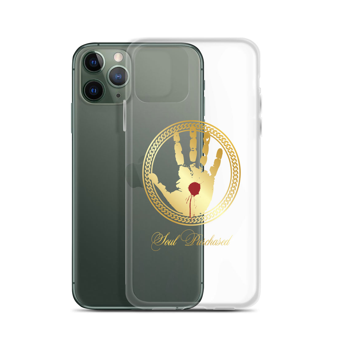 Soul Purchased Crystal Clear iPhone Case