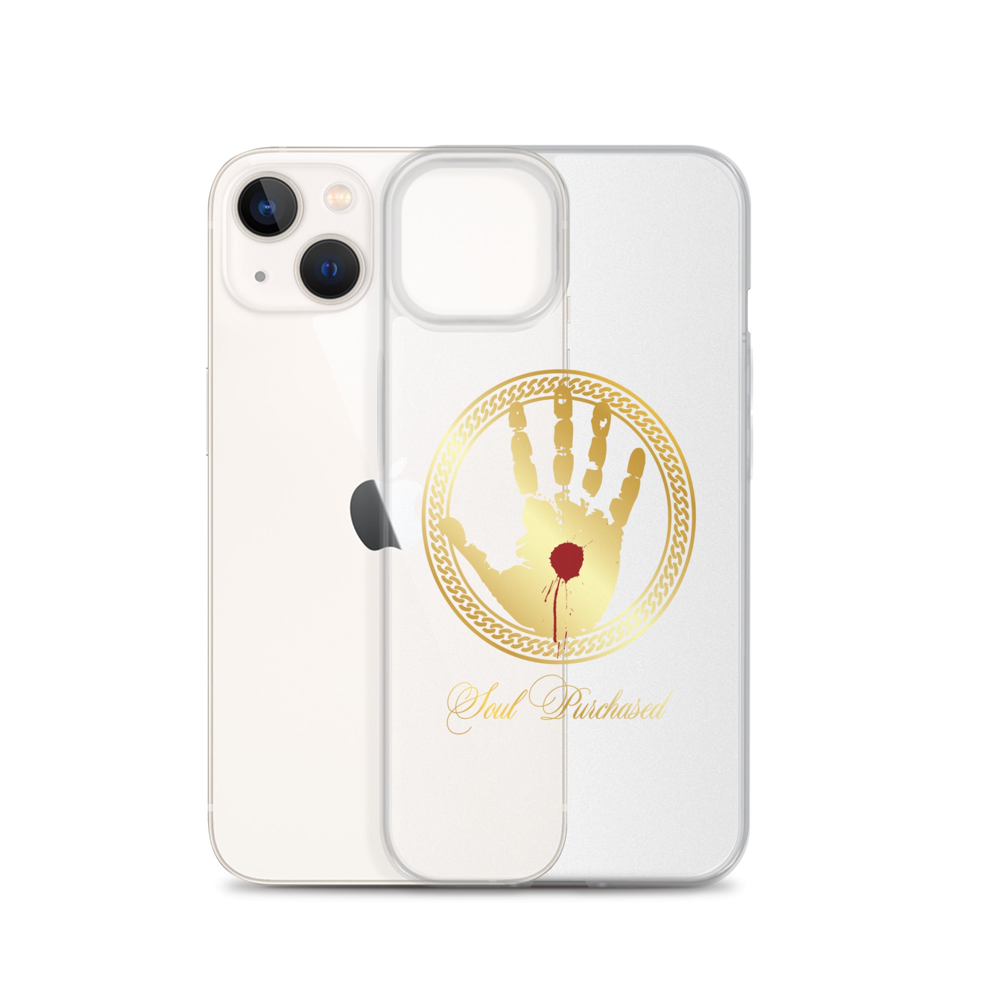 Soul Purchased Crystal Clear iPhone Case