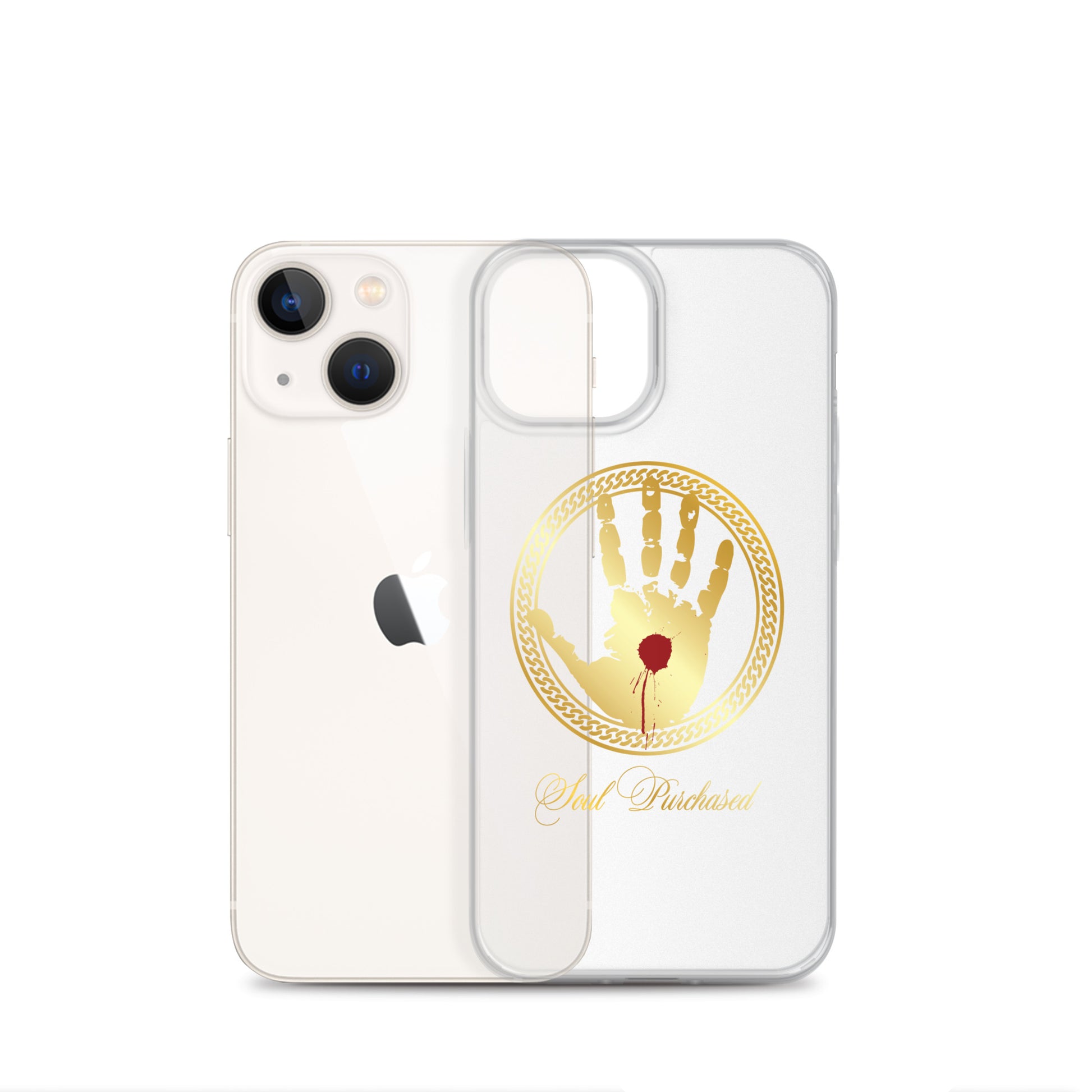Soul Purchased Crystal Clear iPhone Case