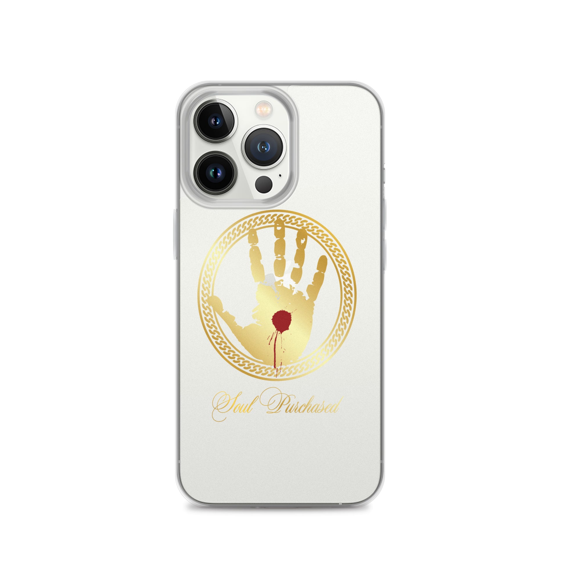 Soul Purchased Crystal Clear iPhone Case