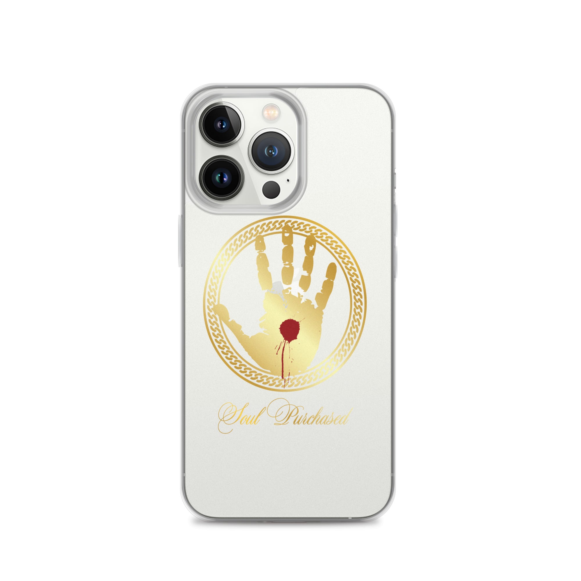Soul Purchased Crystal Clear iPhone Case
