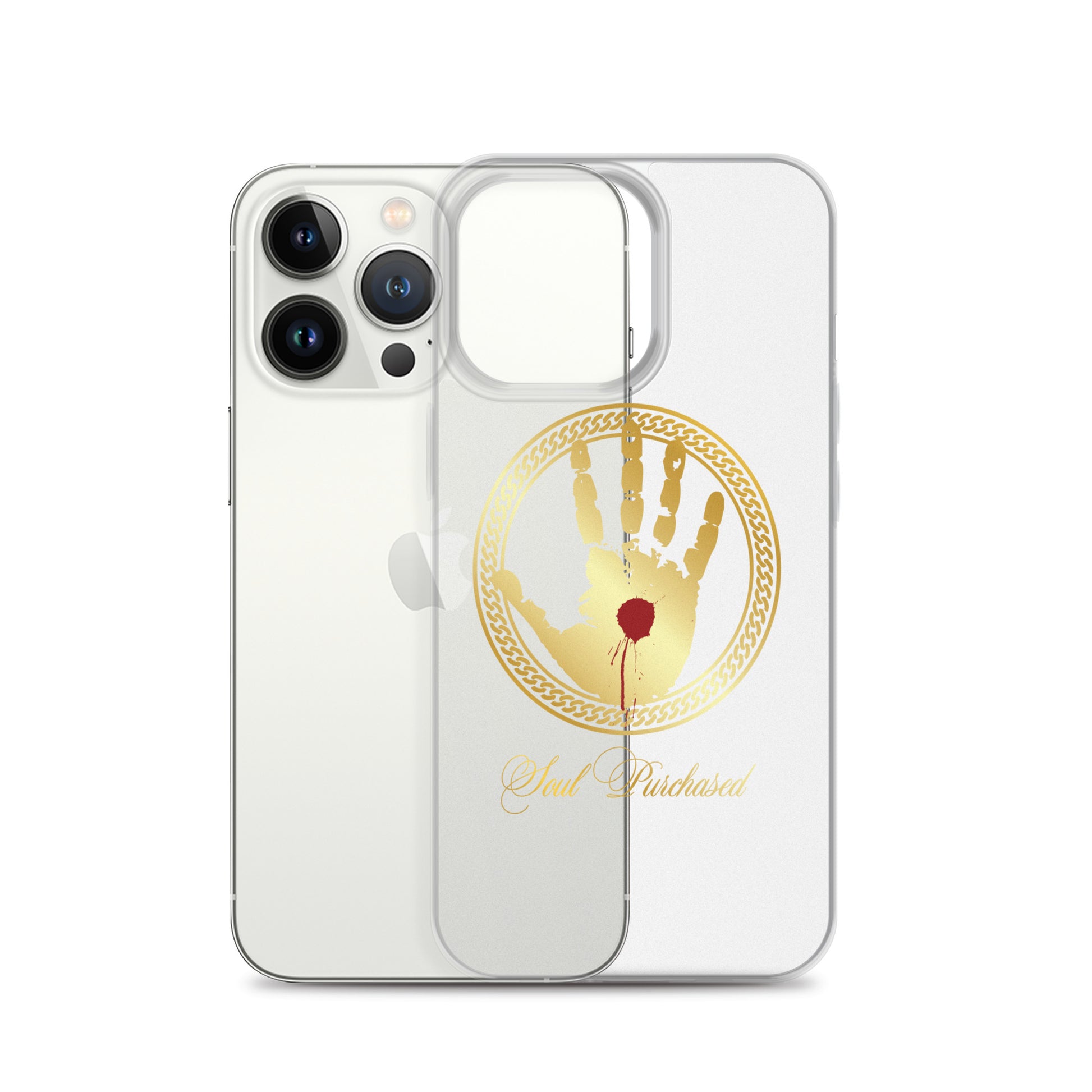 Soul Purchased Crystal Clear iPhone Case