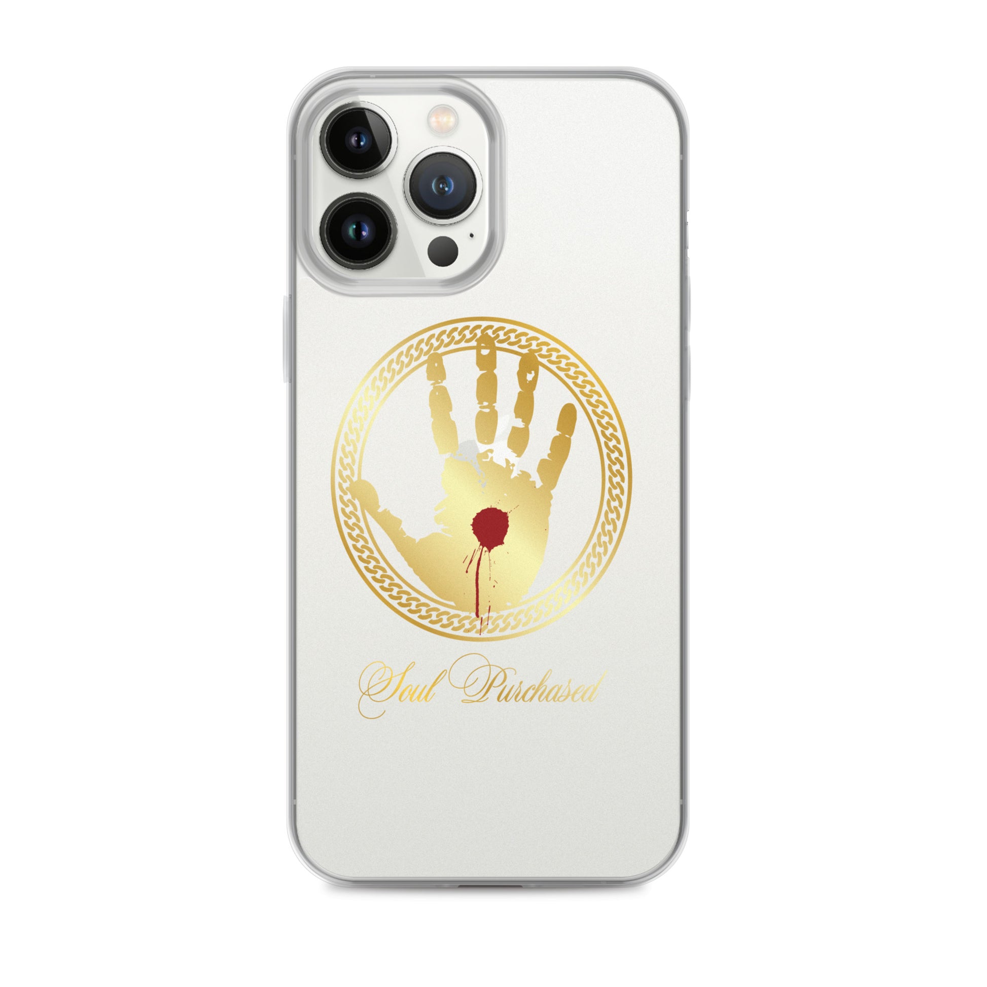 Soul Purchased Crystal Clear iPhone Case
