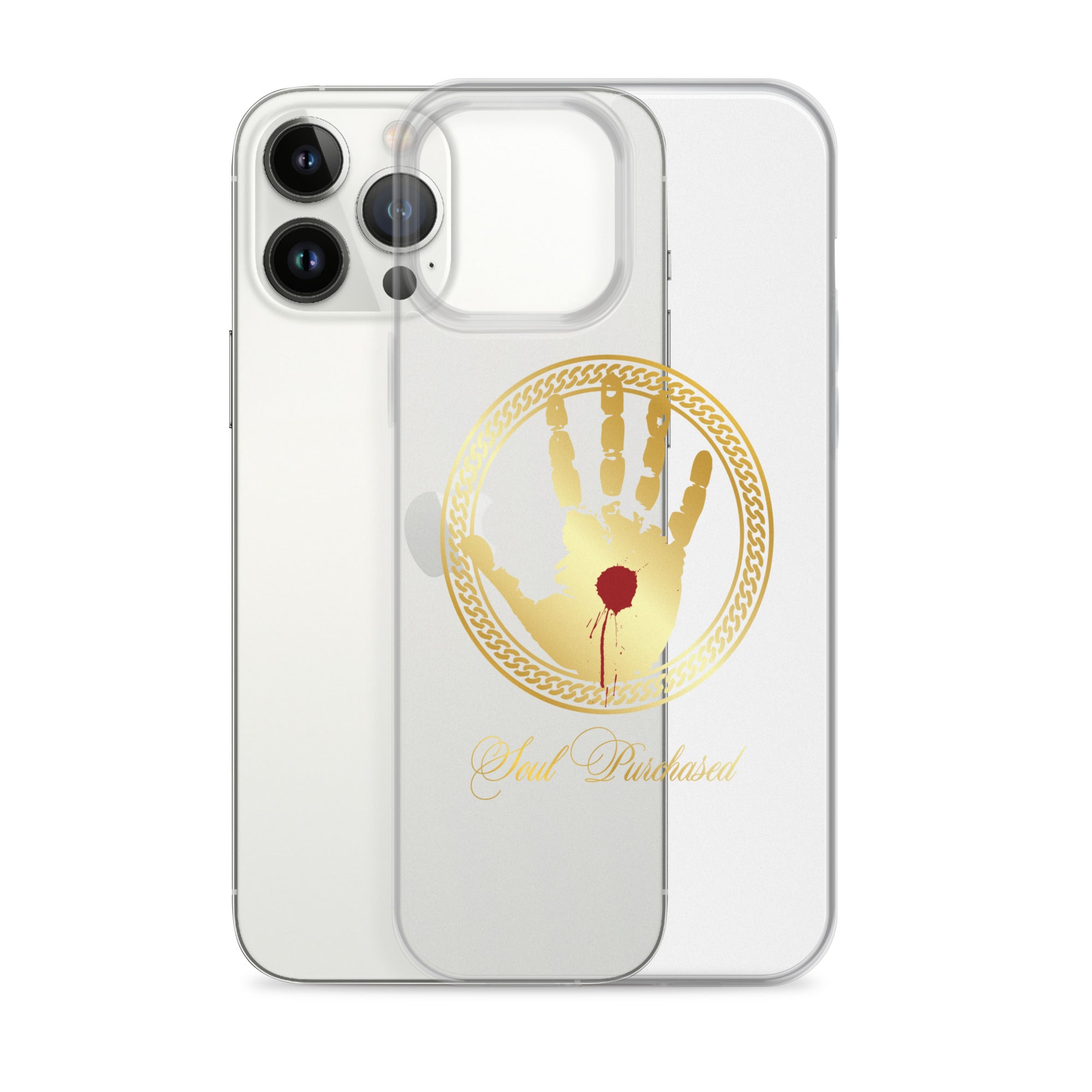 Soul Purchased Crystal Clear iPhone Case