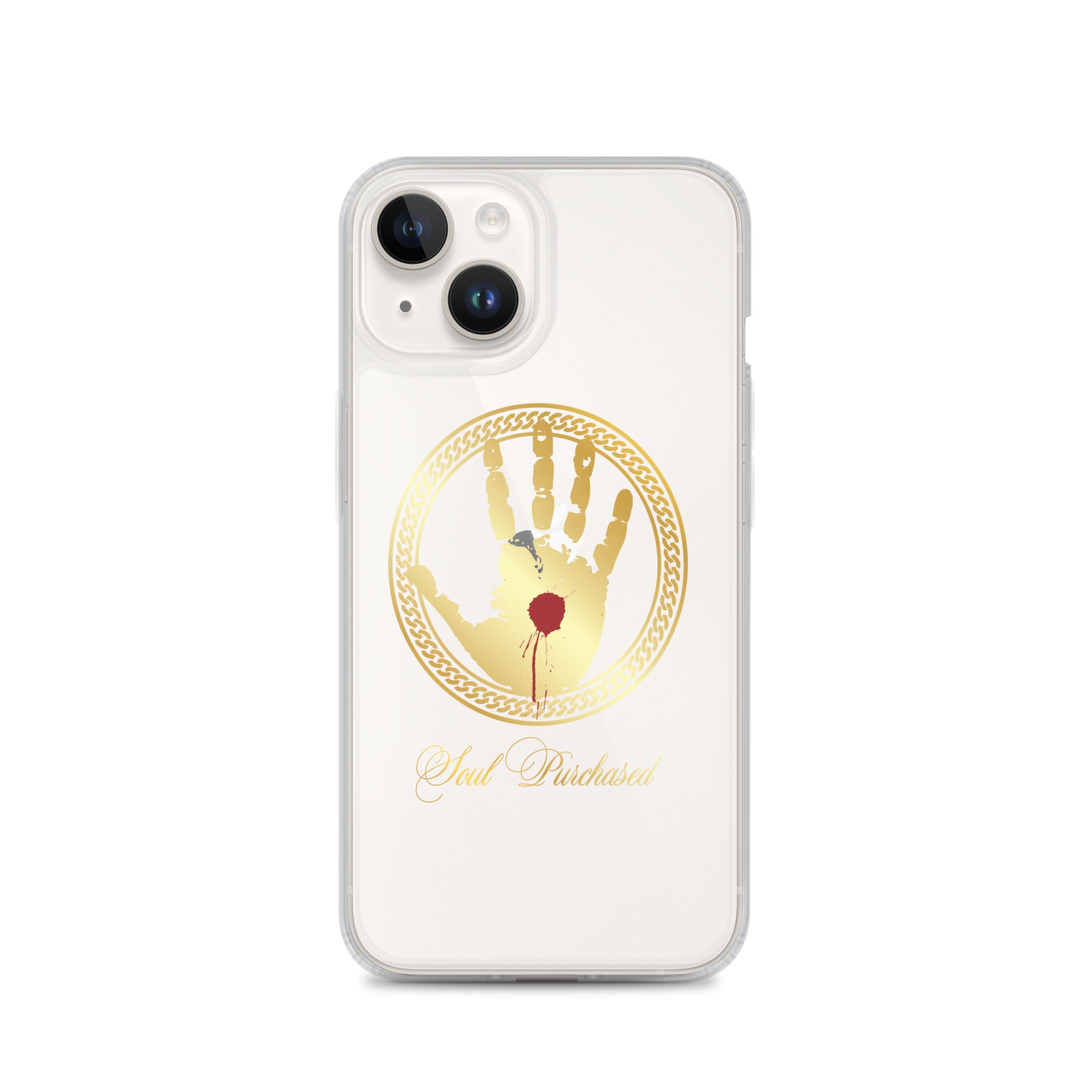 Soul Purchased Crystal Clear iPhone Case