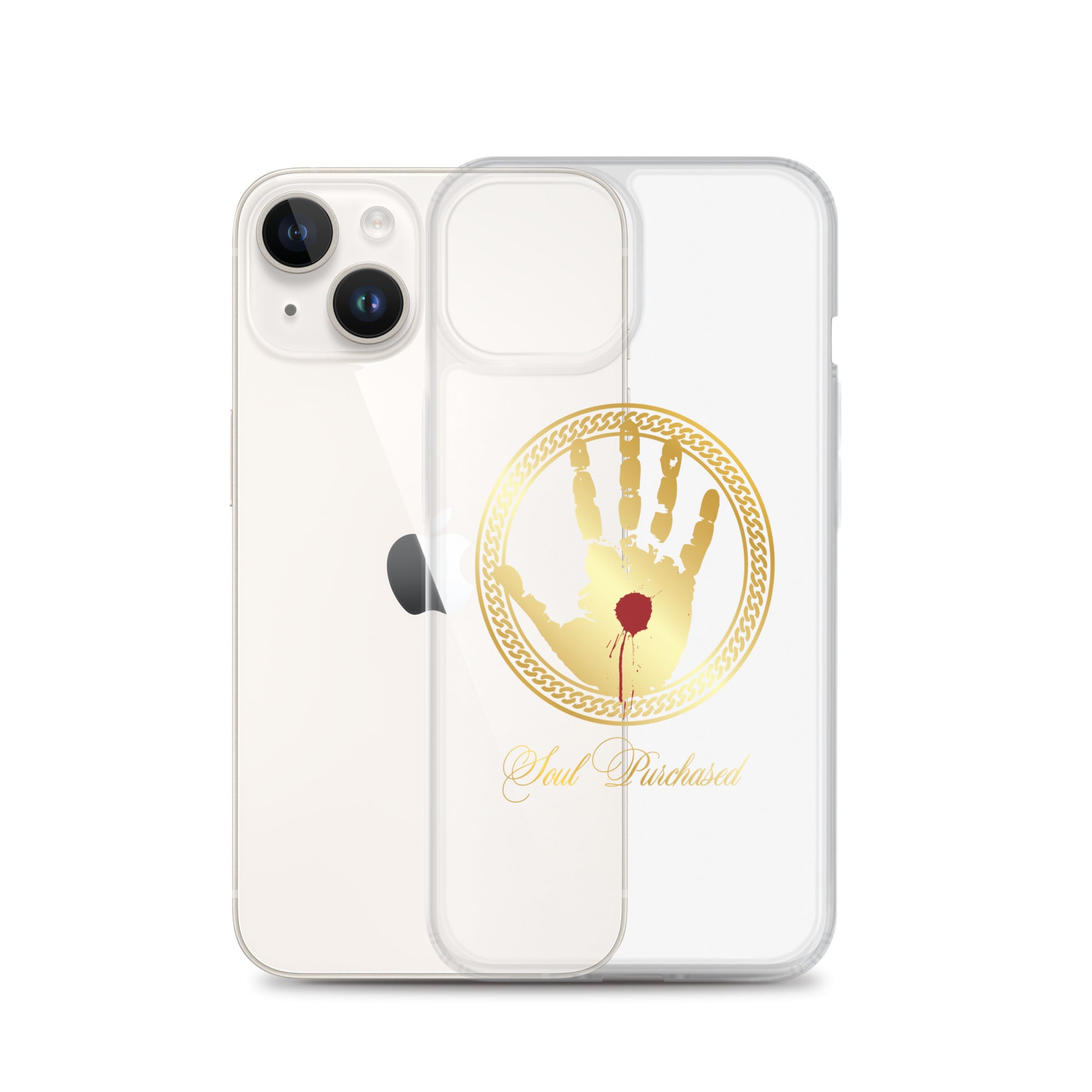 Soul Purchased Crystal Clear iPhone Case