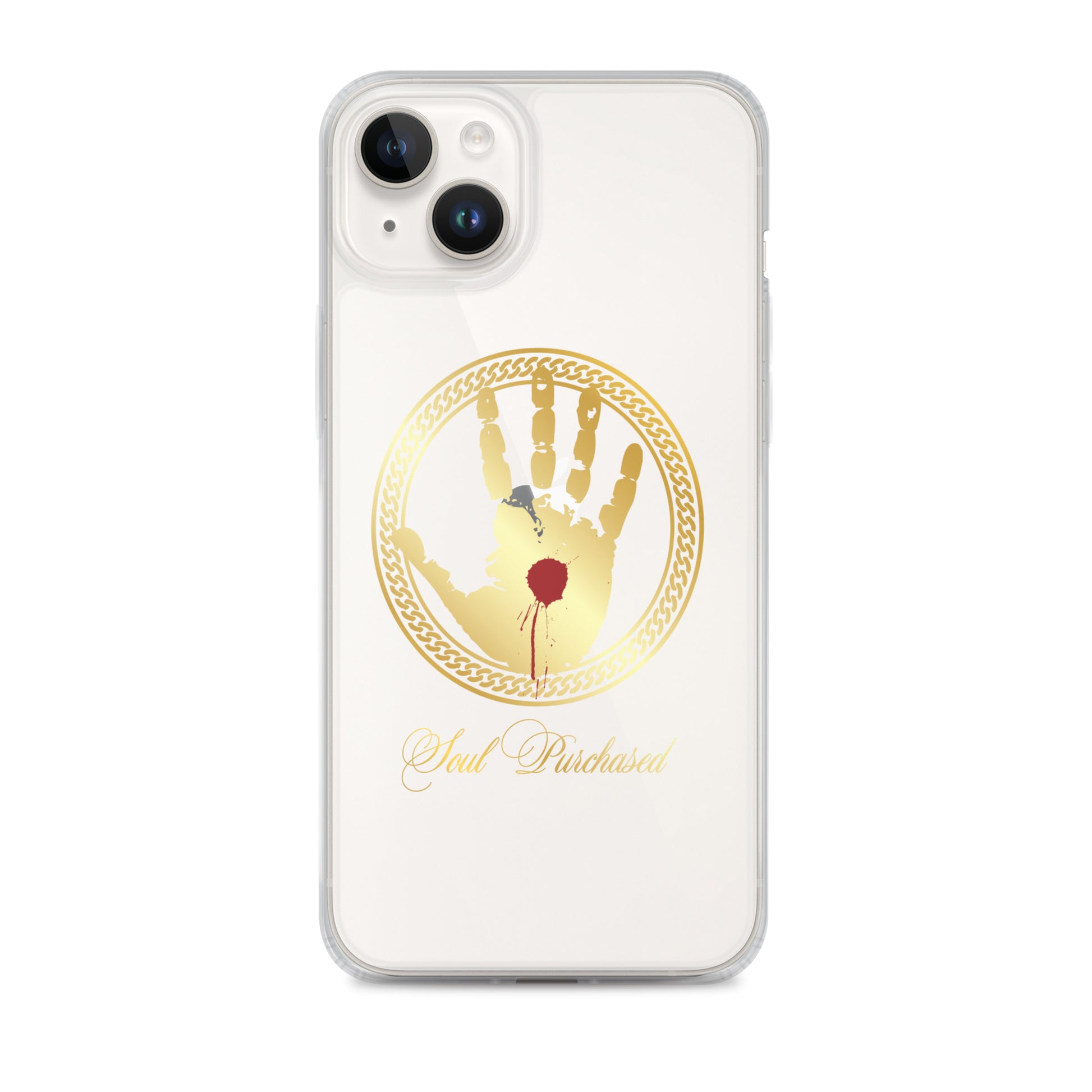 Soul Purchased Crystal Clear iPhone Case