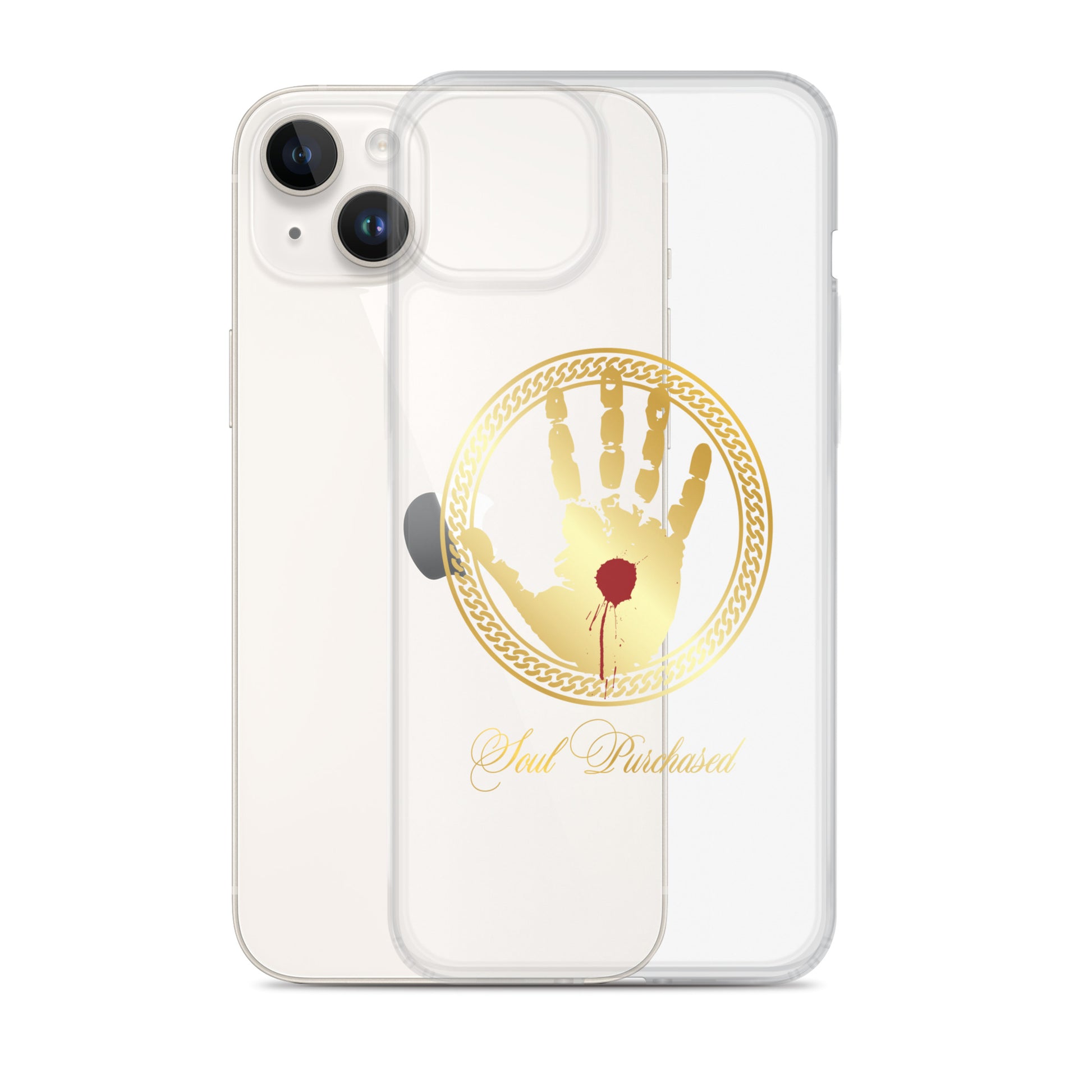 Soul Purchased Crystal Clear iPhone Case