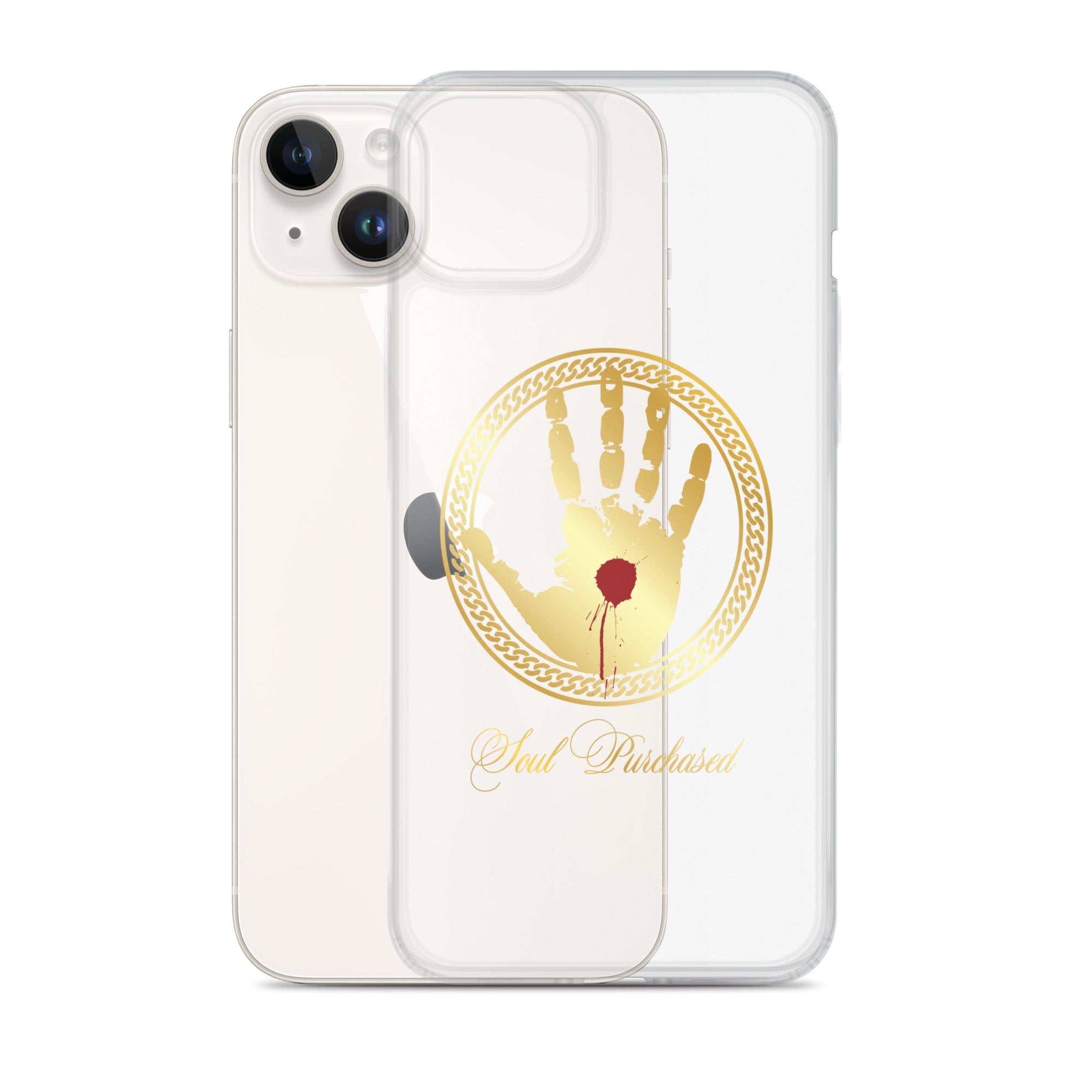 Soul Purchased Crystal Clear iPhone Case