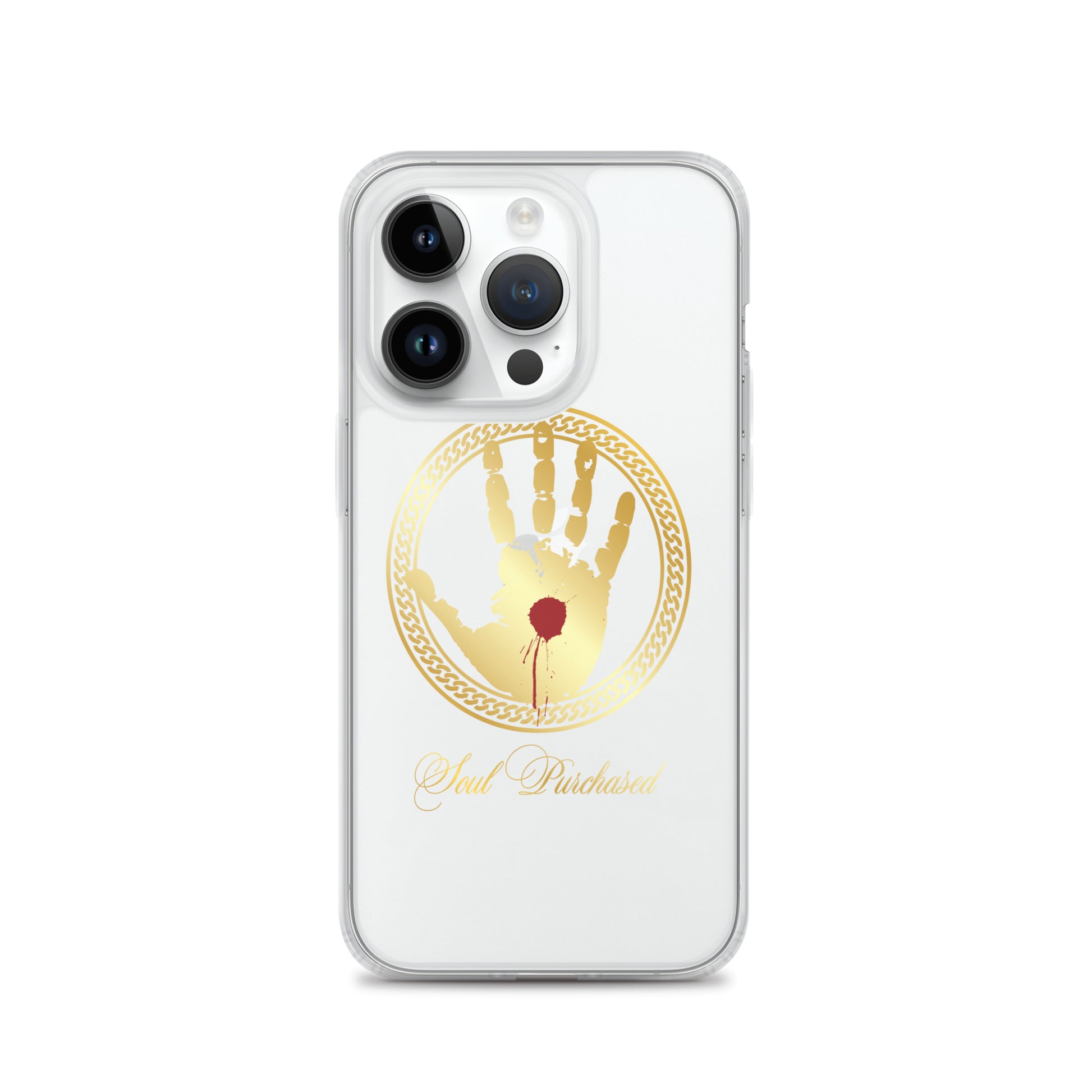 Soul Purchased Crystal Clear iPhone Case