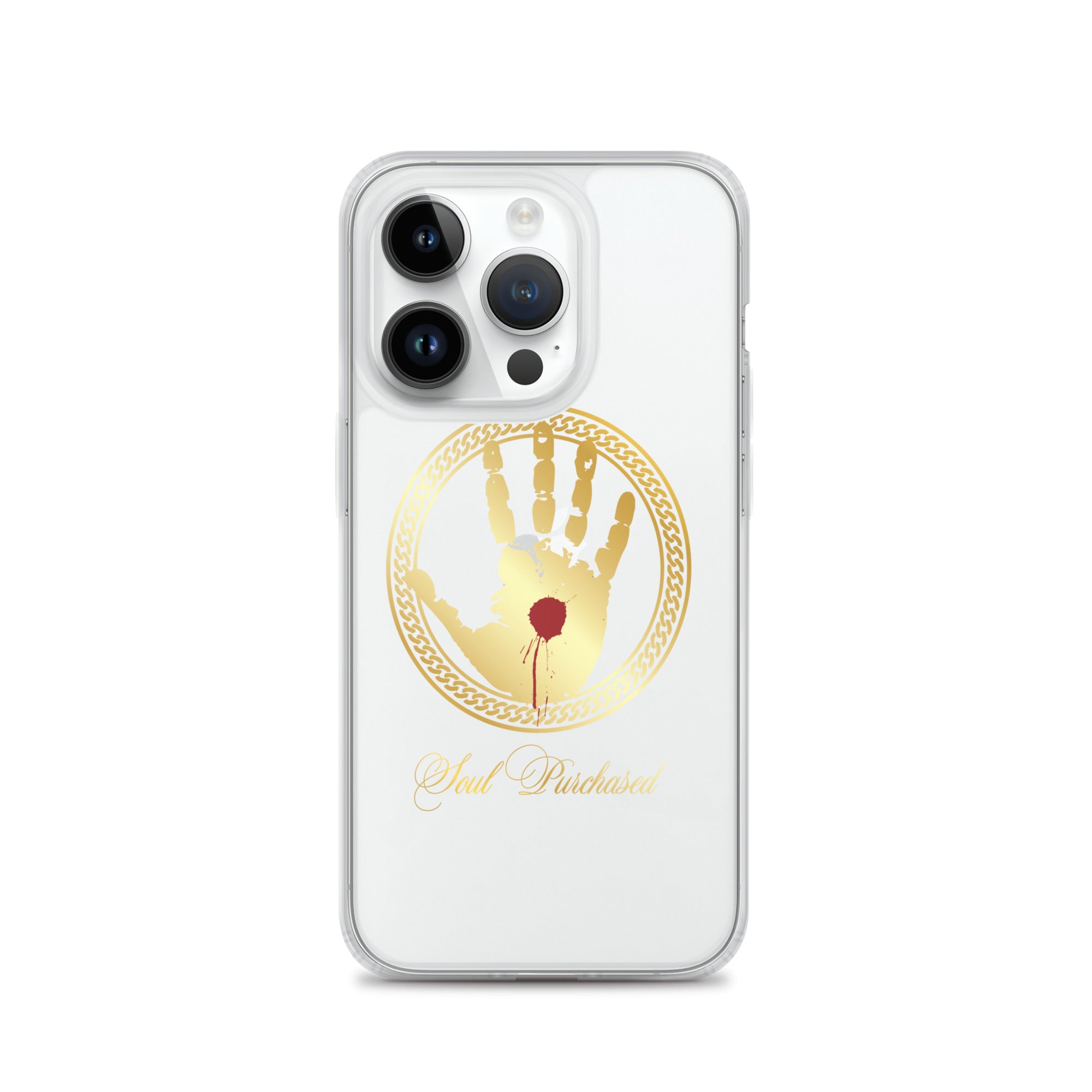 Soul Purchased Crystal Clear iPhone Case