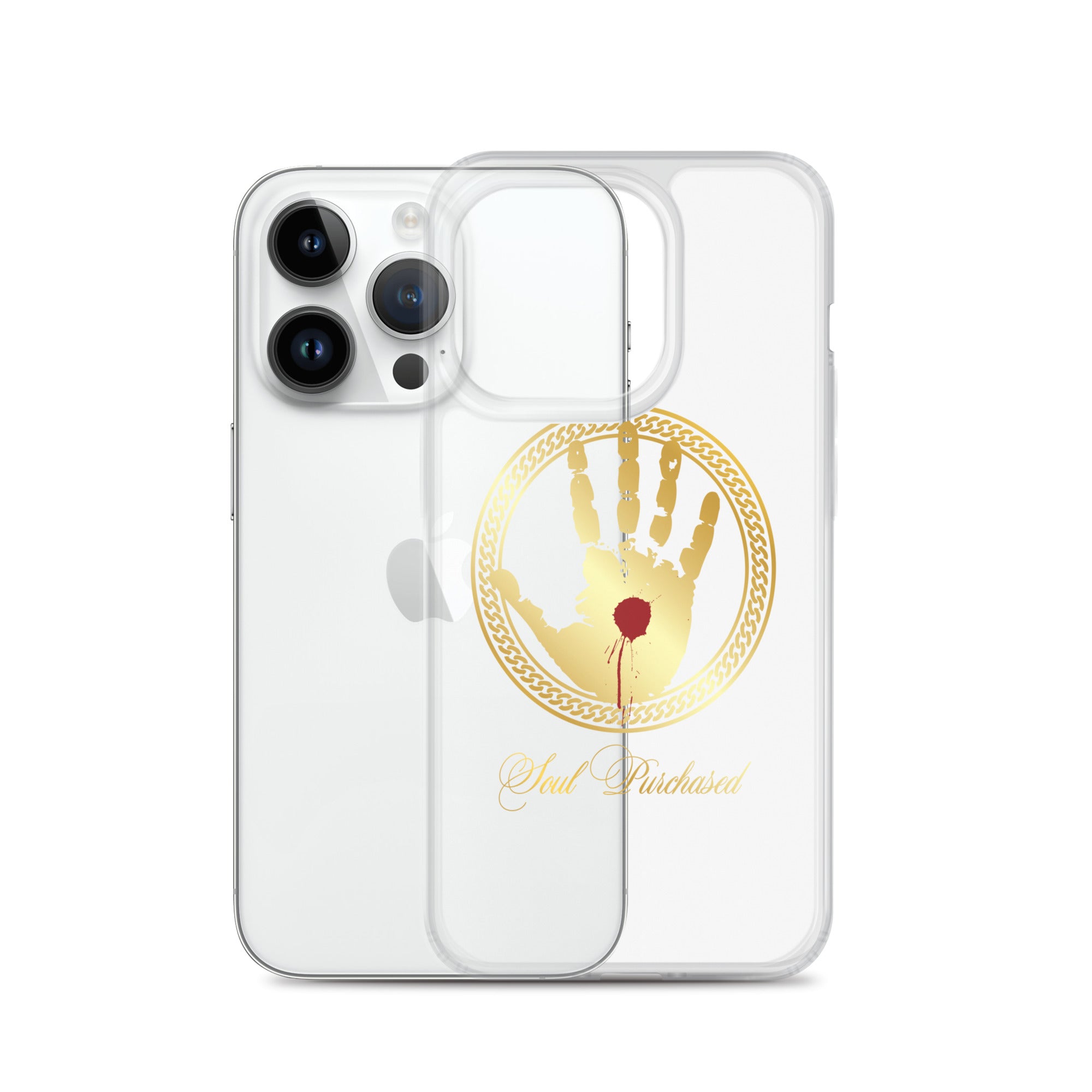 Soul Purchased Crystal Clear iPhone Case