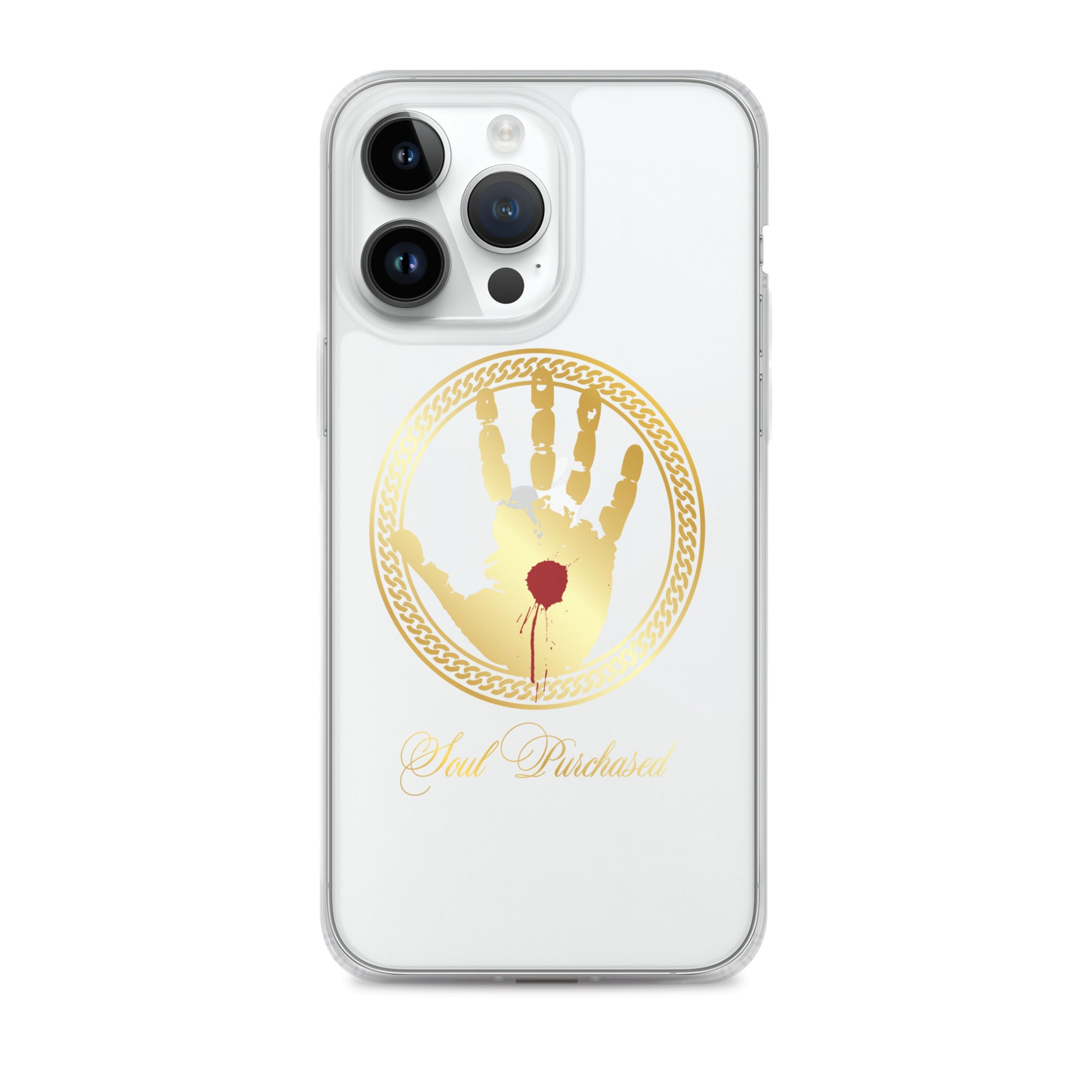 Soul Purchased Crystal Clear iPhone Case