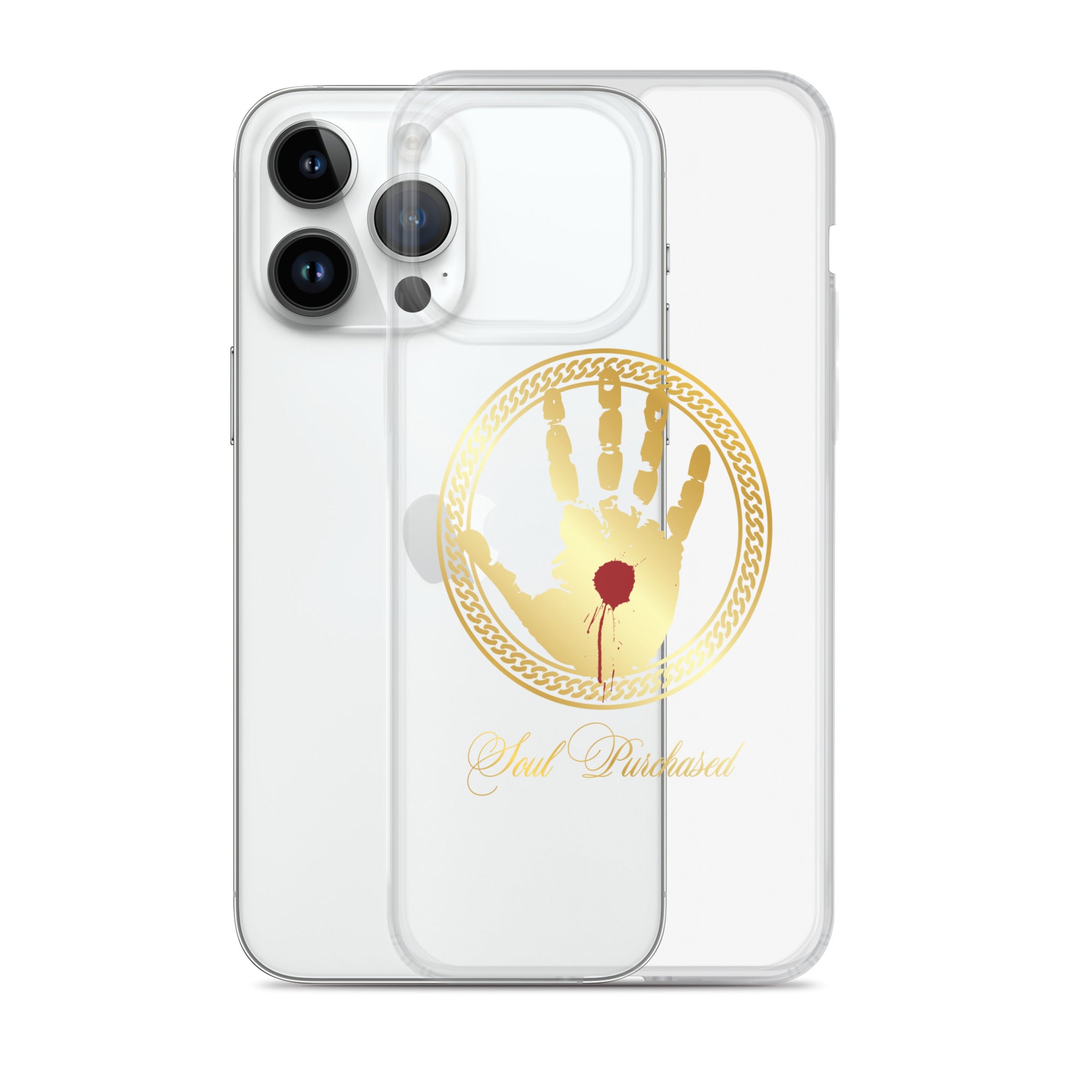 Soul Purchased Crystal Clear iPhone Case