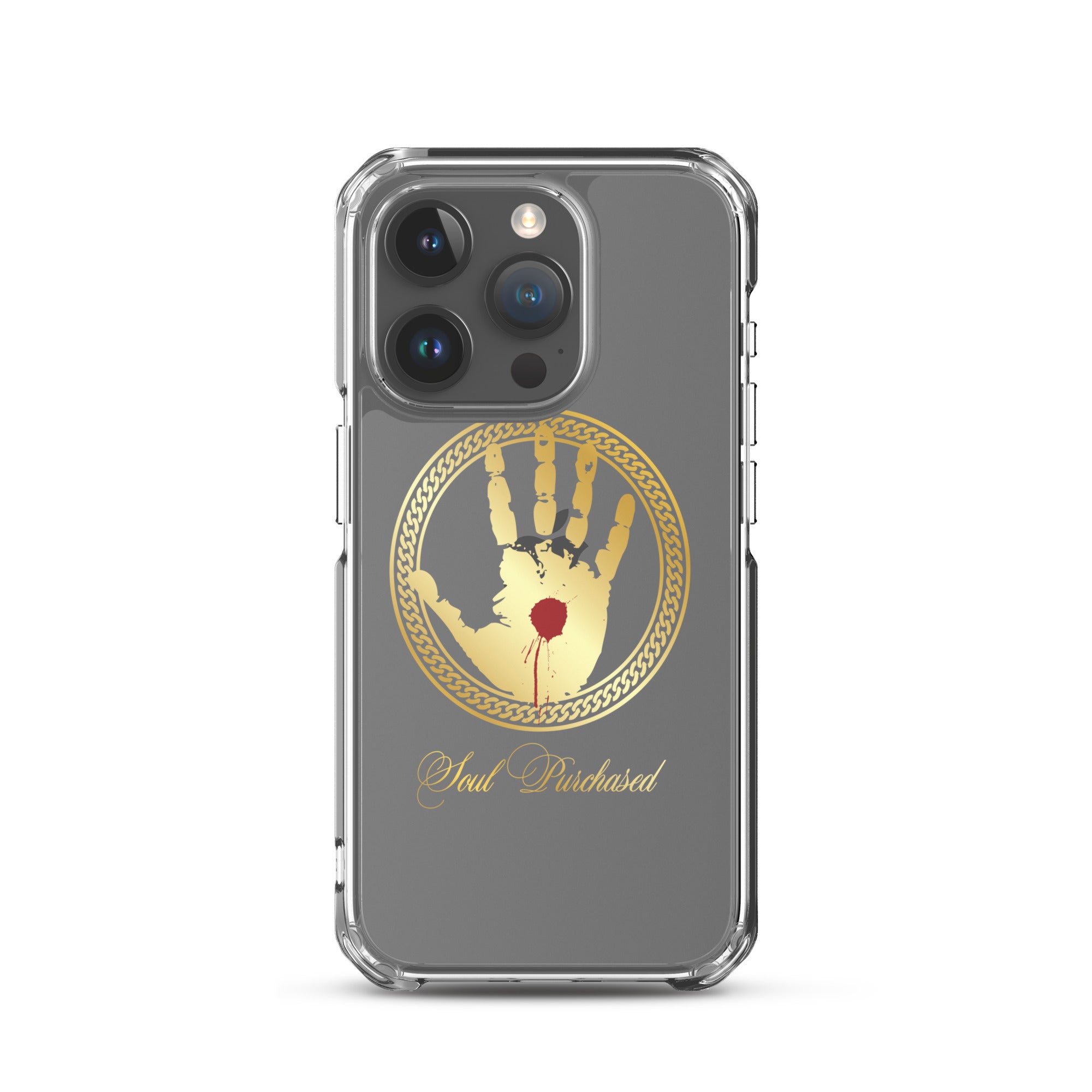 Soul Purchased Crystal Clear iPhone Case