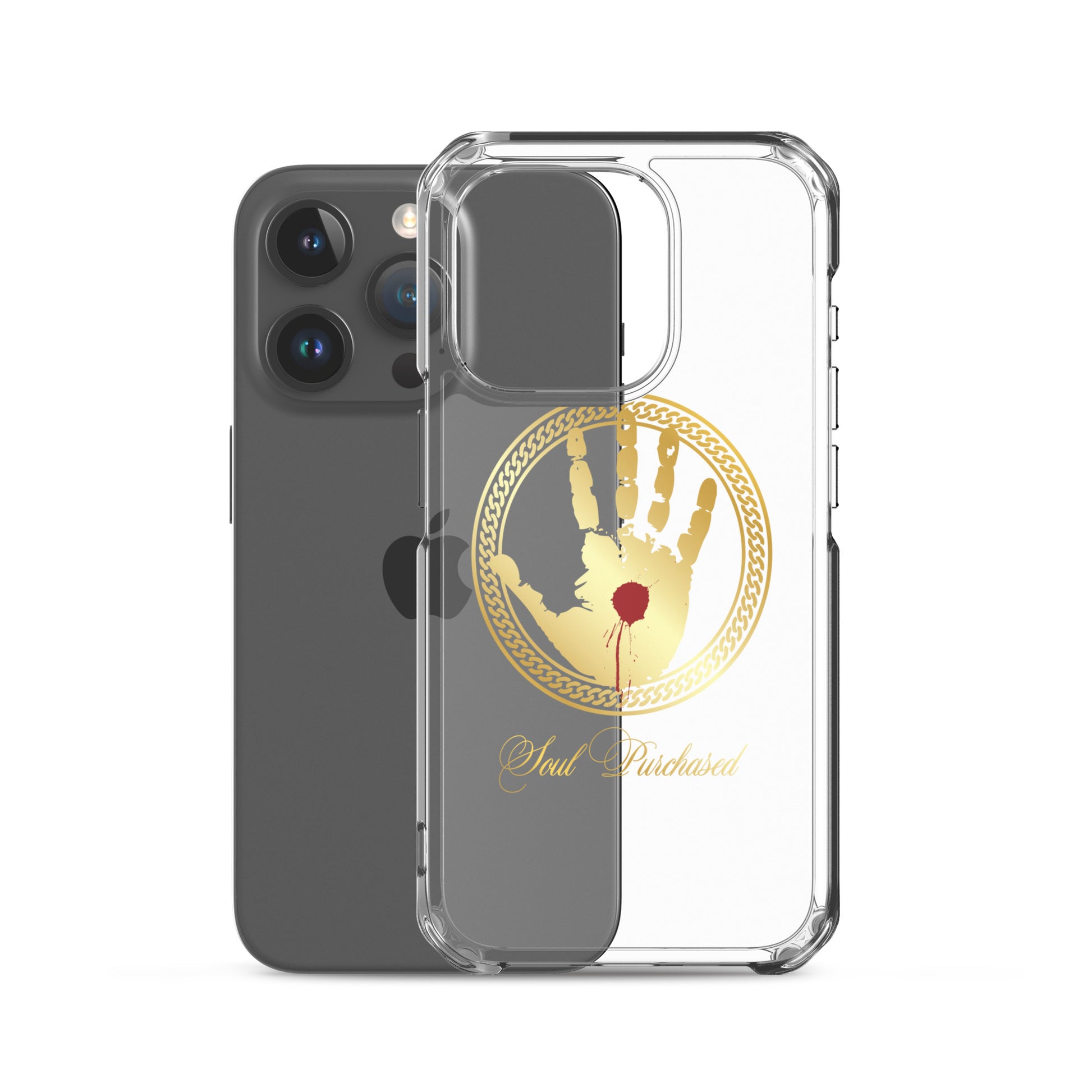 Soul Purchased Crystal Clear iPhone Case