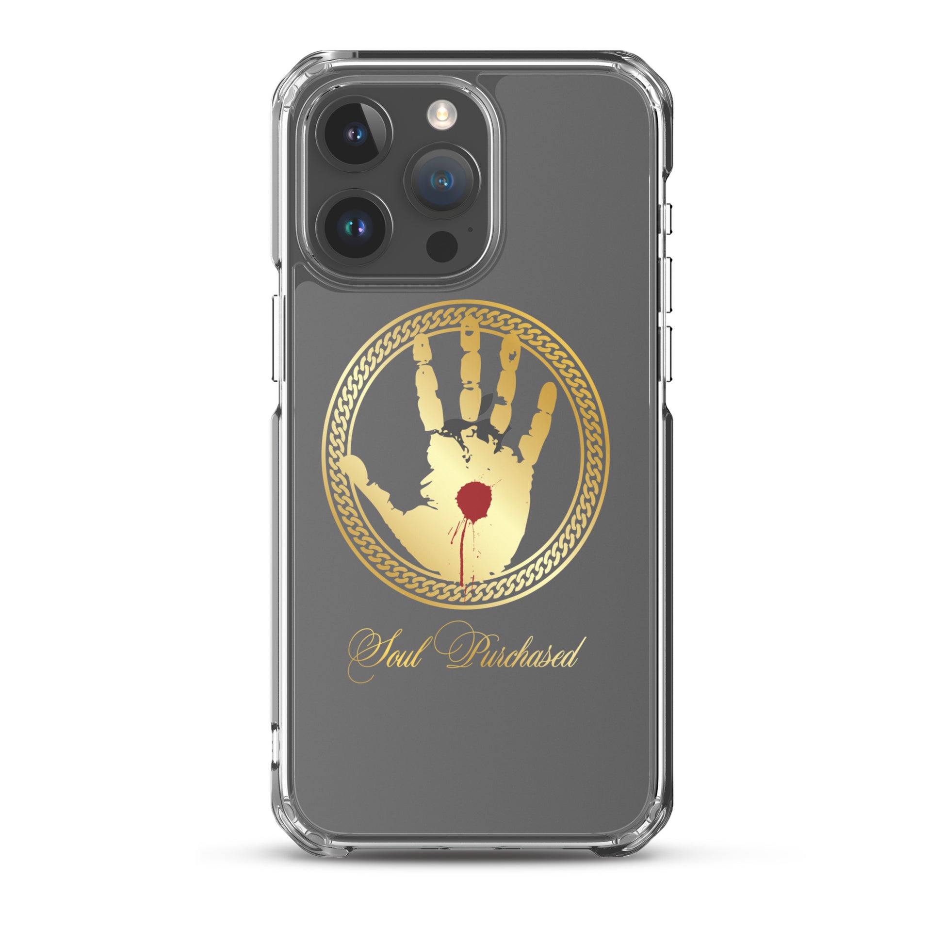 Soul Purchased Crystal Clear iPhone Case