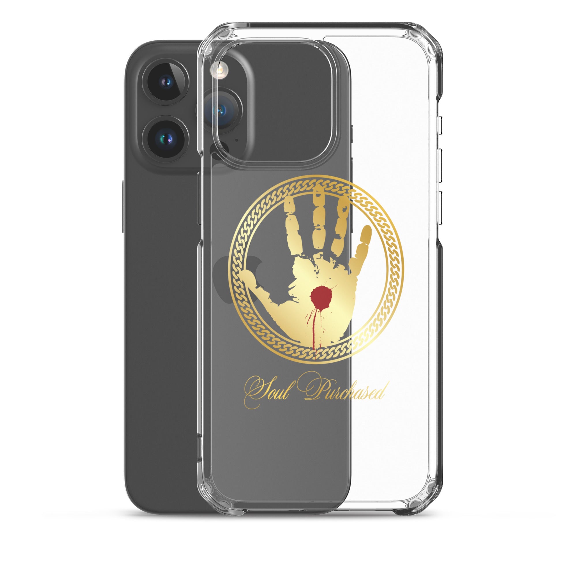 Soul Purchased Crystal Clear iPhone Case