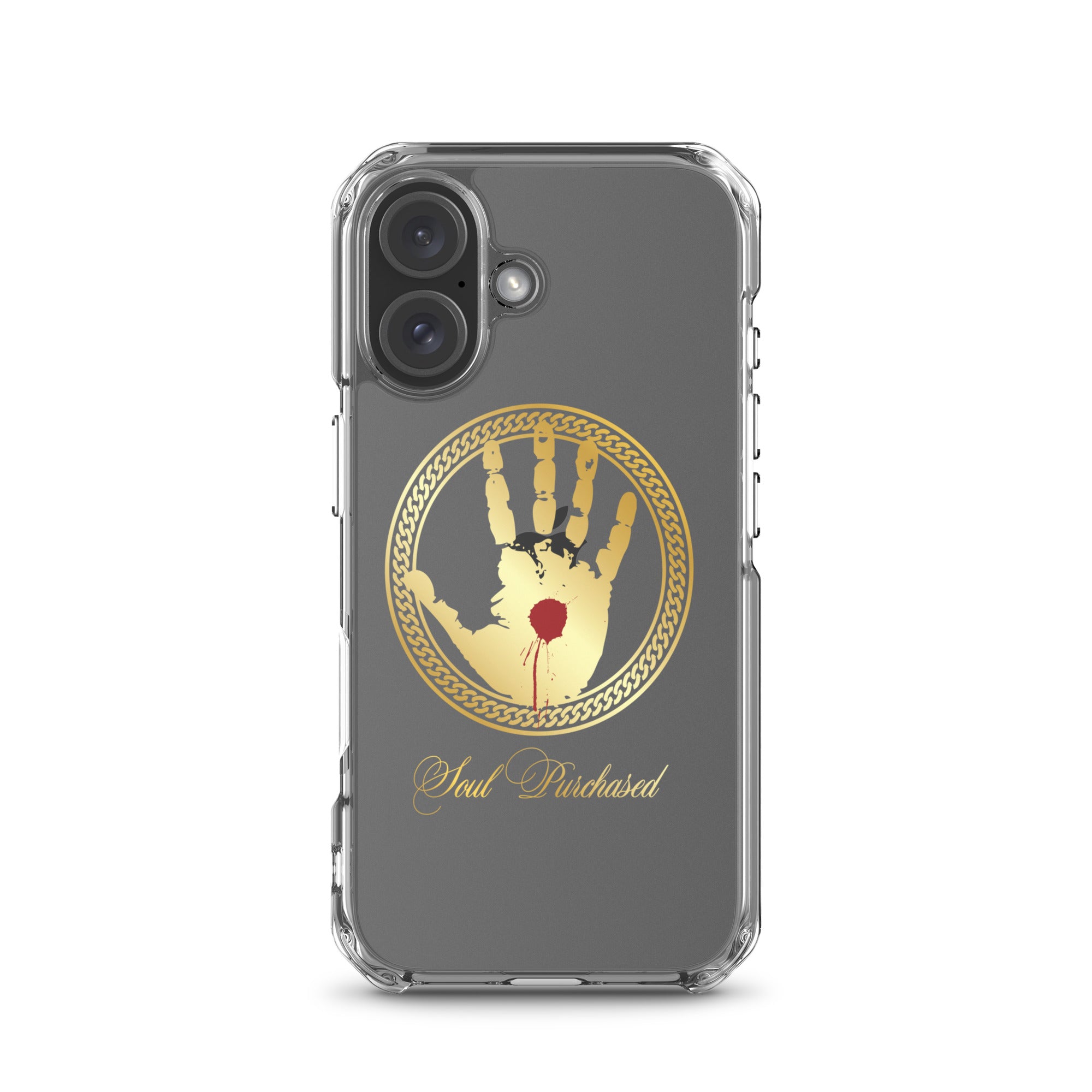 Soul Purchased Crystal Clear iPhone Case