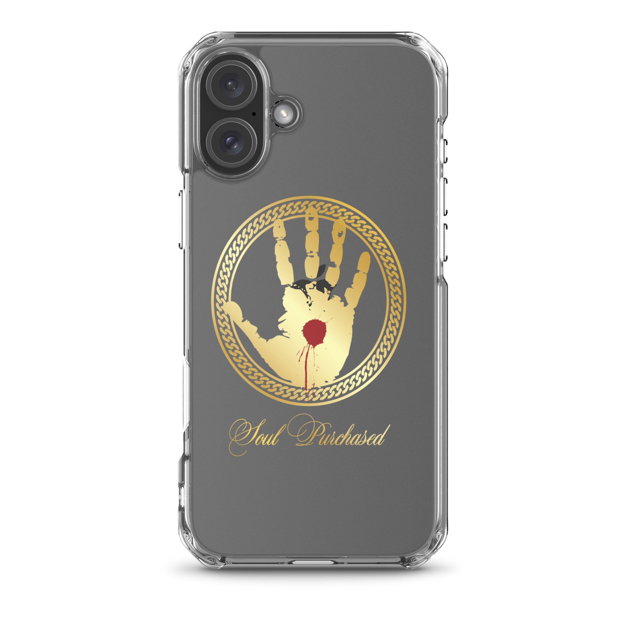 Soul Purchased Crystal Clear iPhone Case