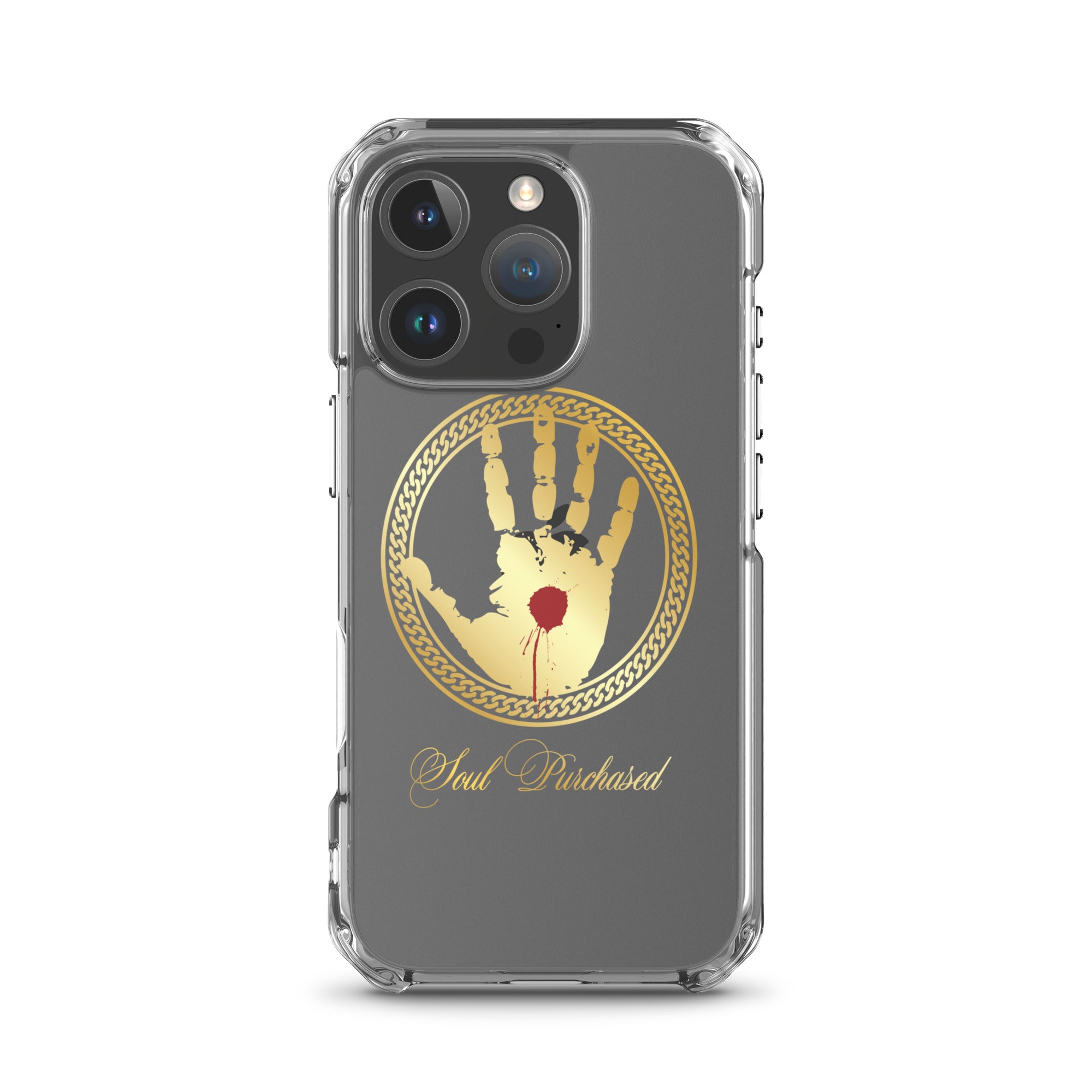 Soul Purchased Crystal Clear iPhone Case