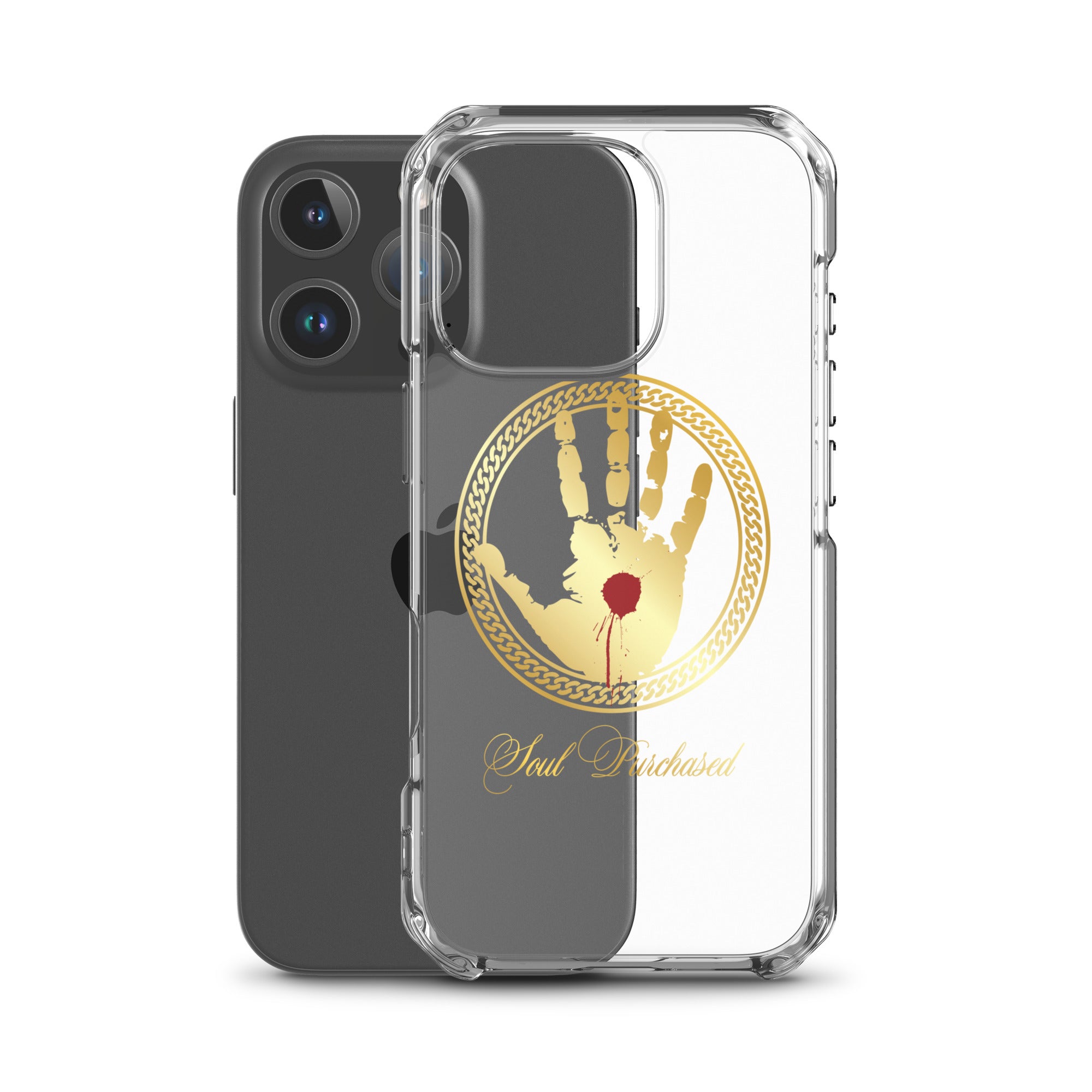 Soul Purchased Crystal Clear iPhone Case