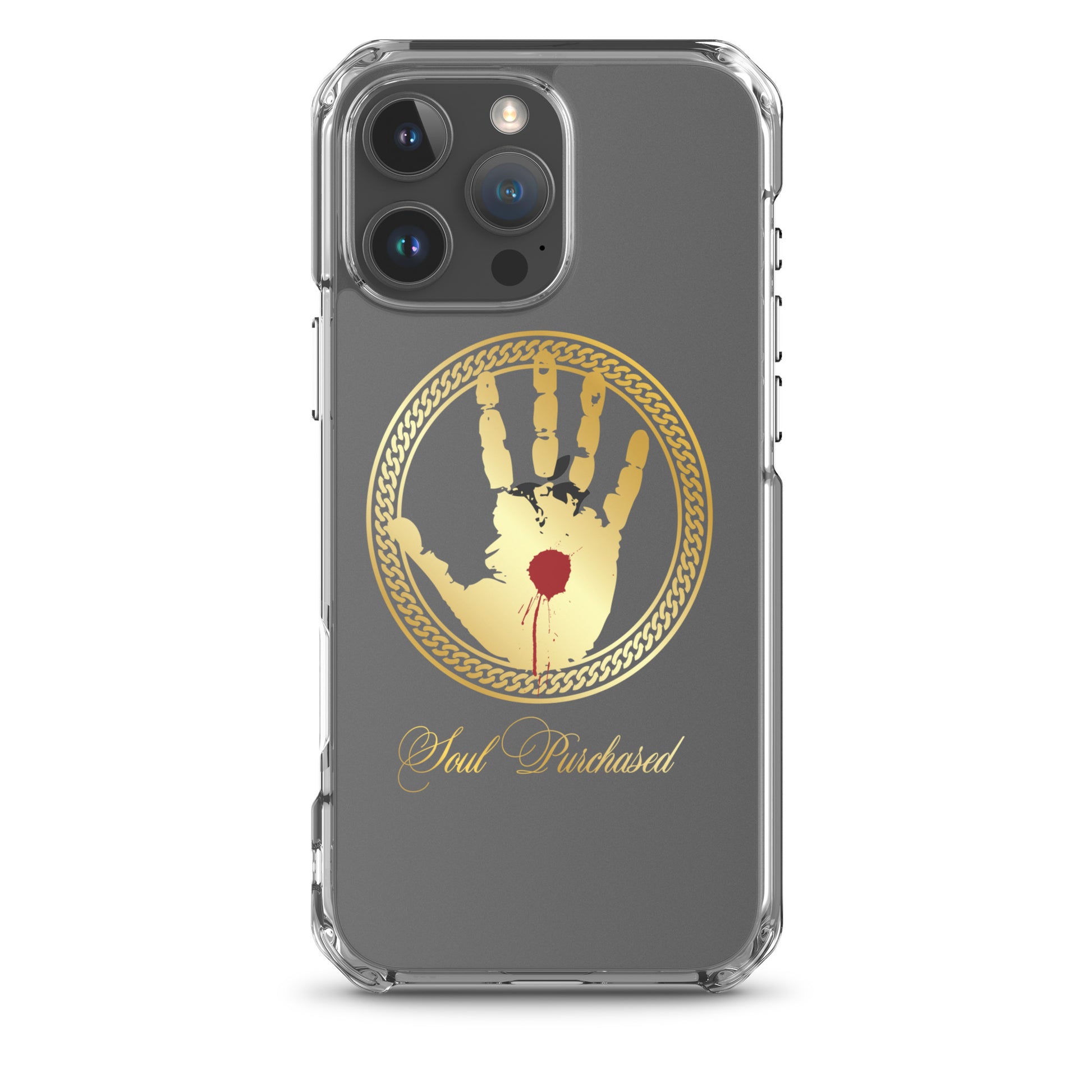 Soul Purchased Crystal Clear iPhone Case