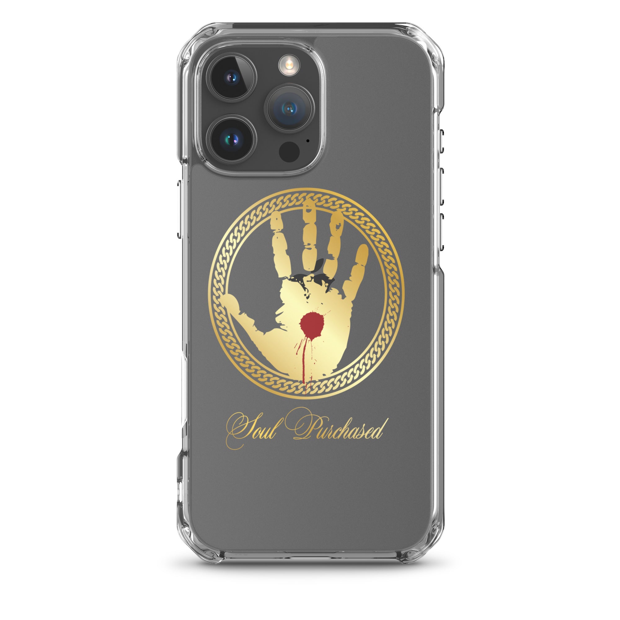 Soul Purchased Crystal Clear iPhone Case