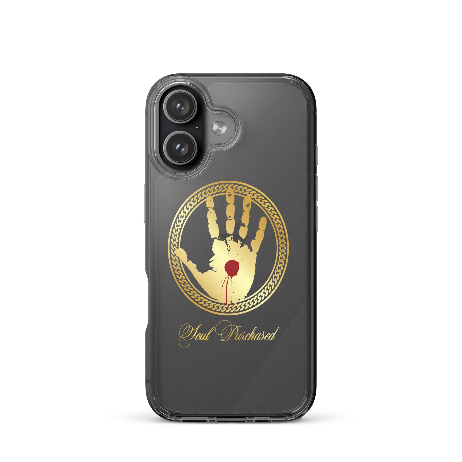 Soul Purchased Crystal Clear iPhone Case