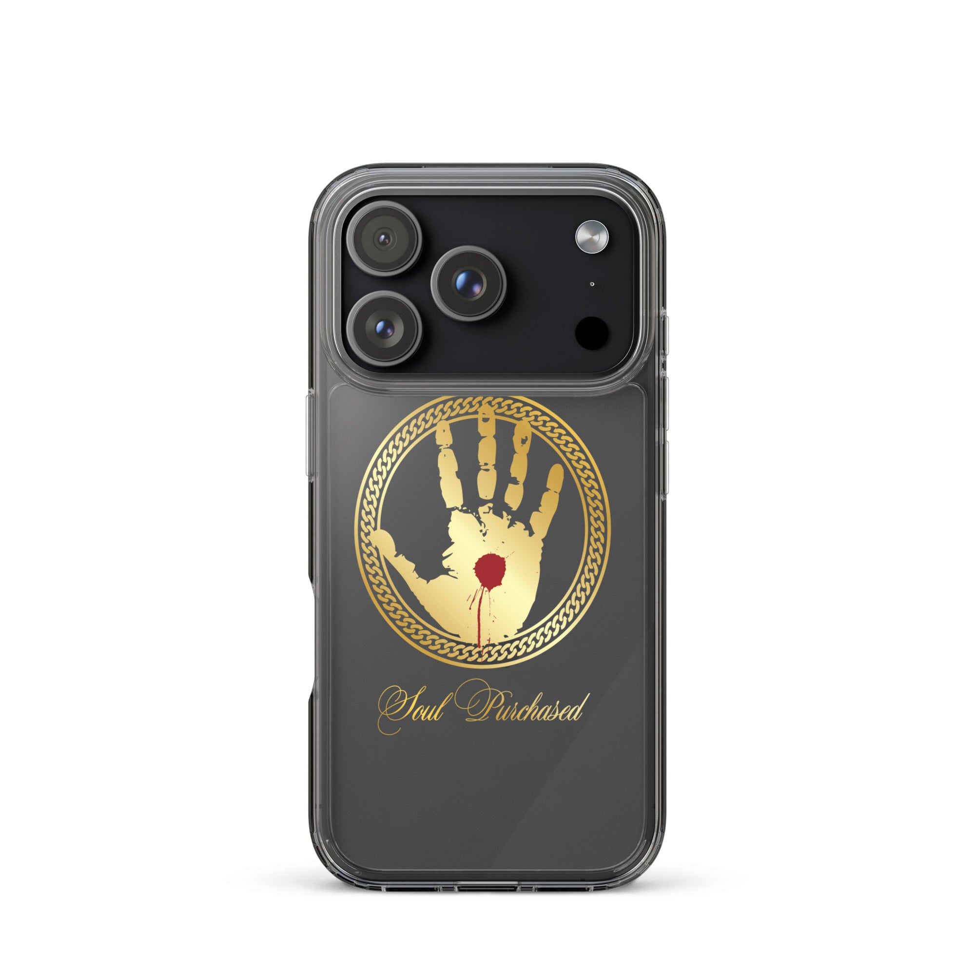 Soul Purchased Crystal Clear iPhone Case