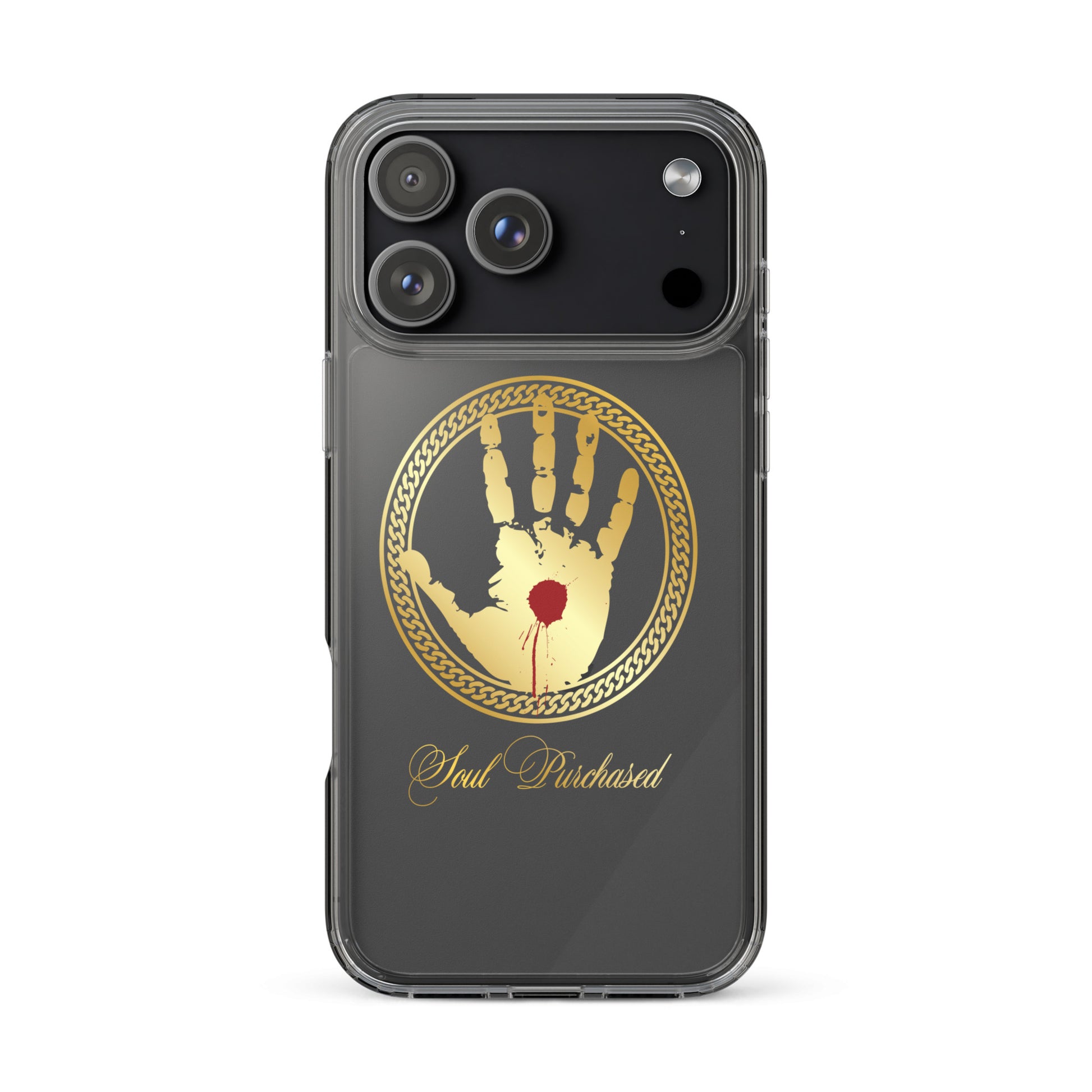 Soul Purchased Crystal Clear iPhone Case