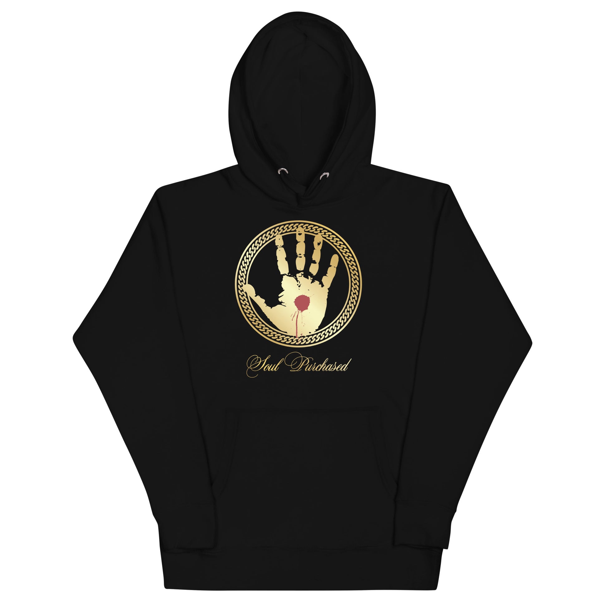 Soul Purchased Unisex Hoodie Fashion Nail Logo