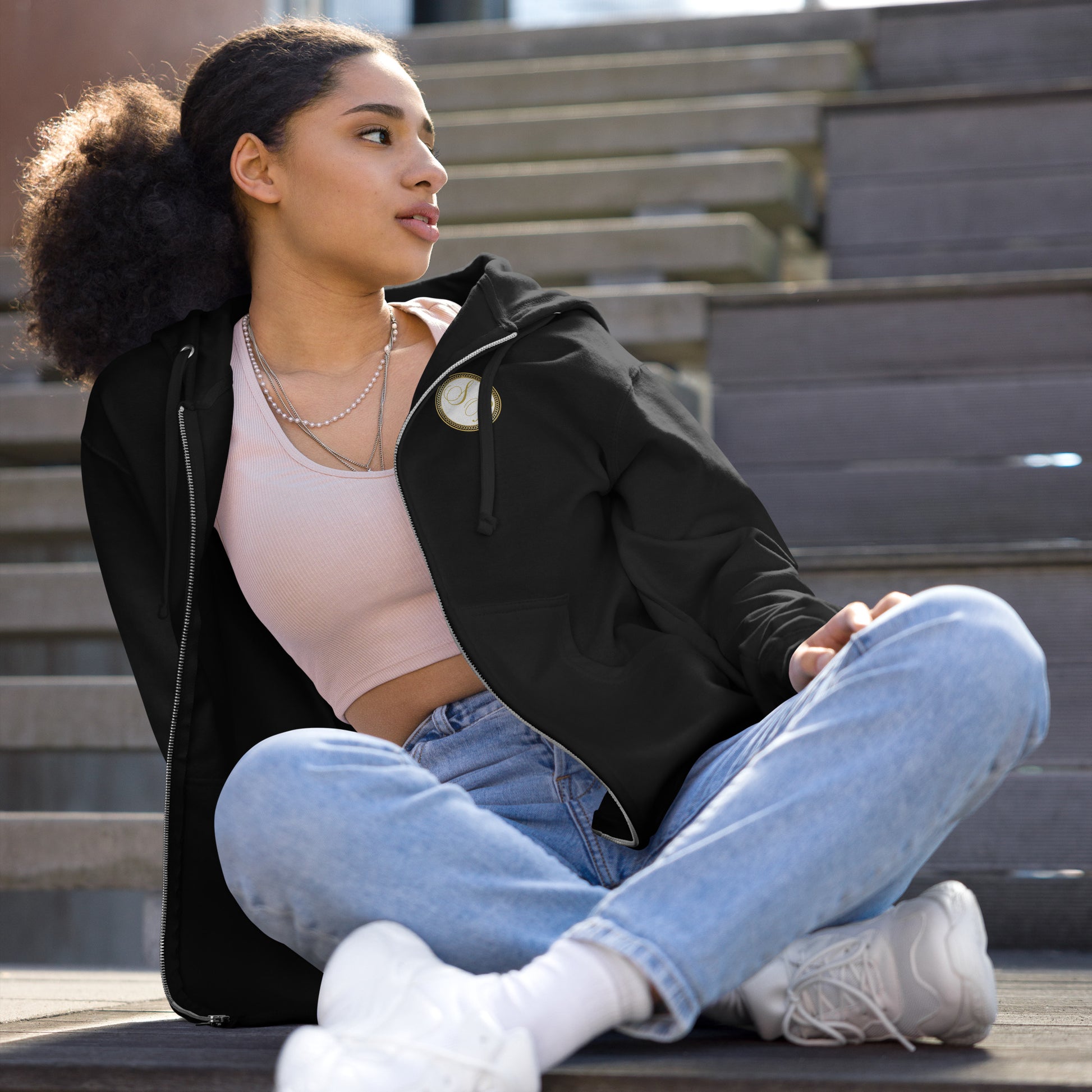 Soul PurchasedTM -Unisex Fleece zip up Hoodie