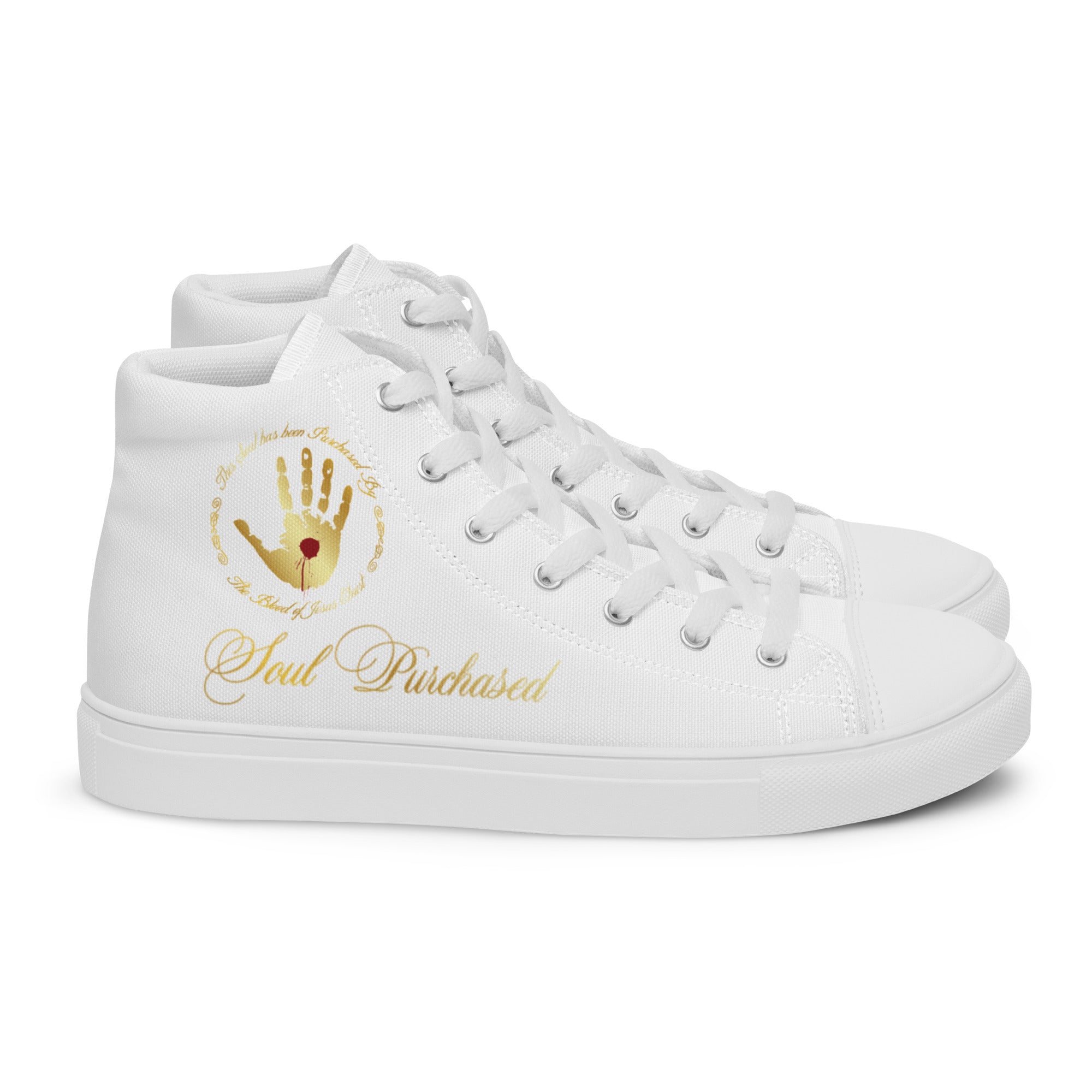 Soul PurchasedTM- Women's White Athletic Shoe