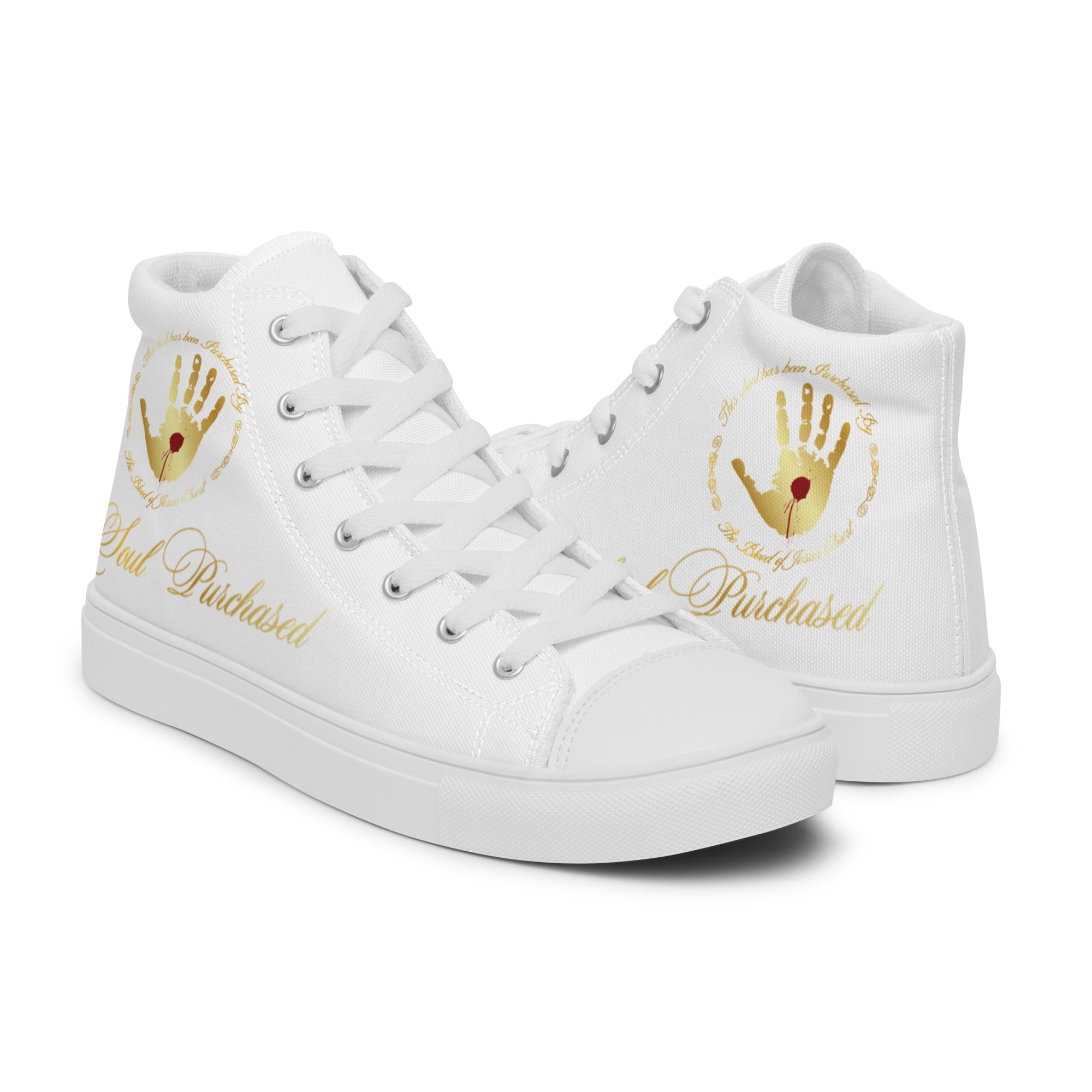 Soul PurchasedTM- Women's White Athletic Shoe