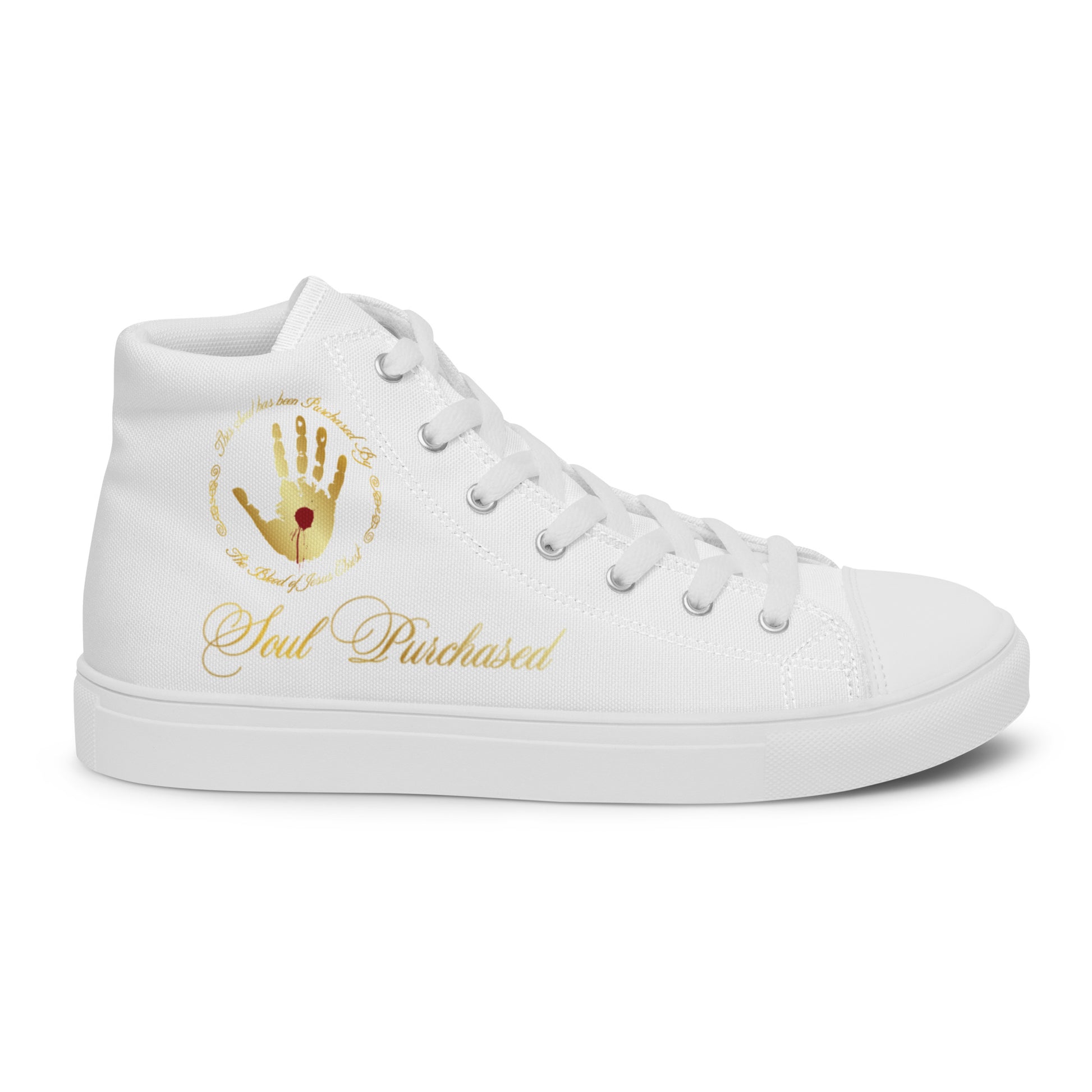 Soul PurchasedTM- Women's White Athletic Shoe
